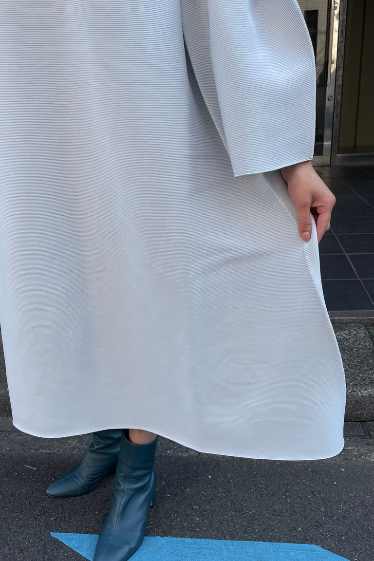 CFCL - ワンピース/pottery kaftan 3 -light grey glitter- 22aw women 