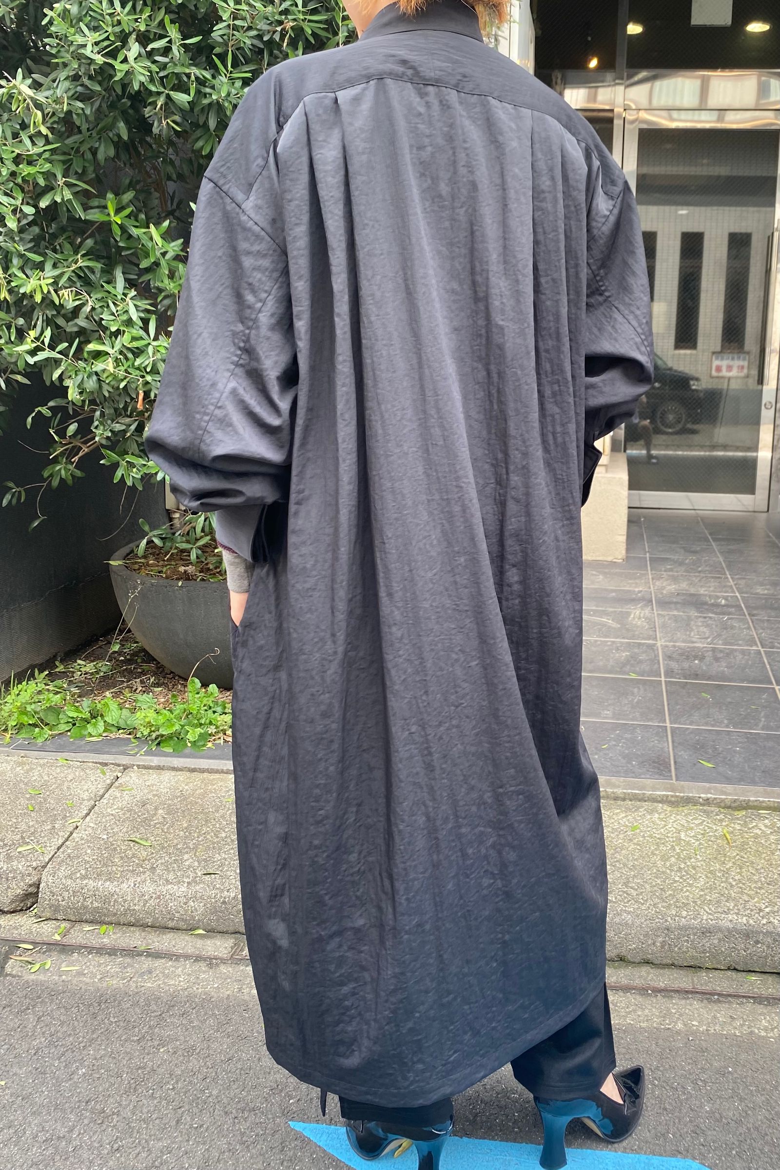china robe 21aw women - BLACK - F
