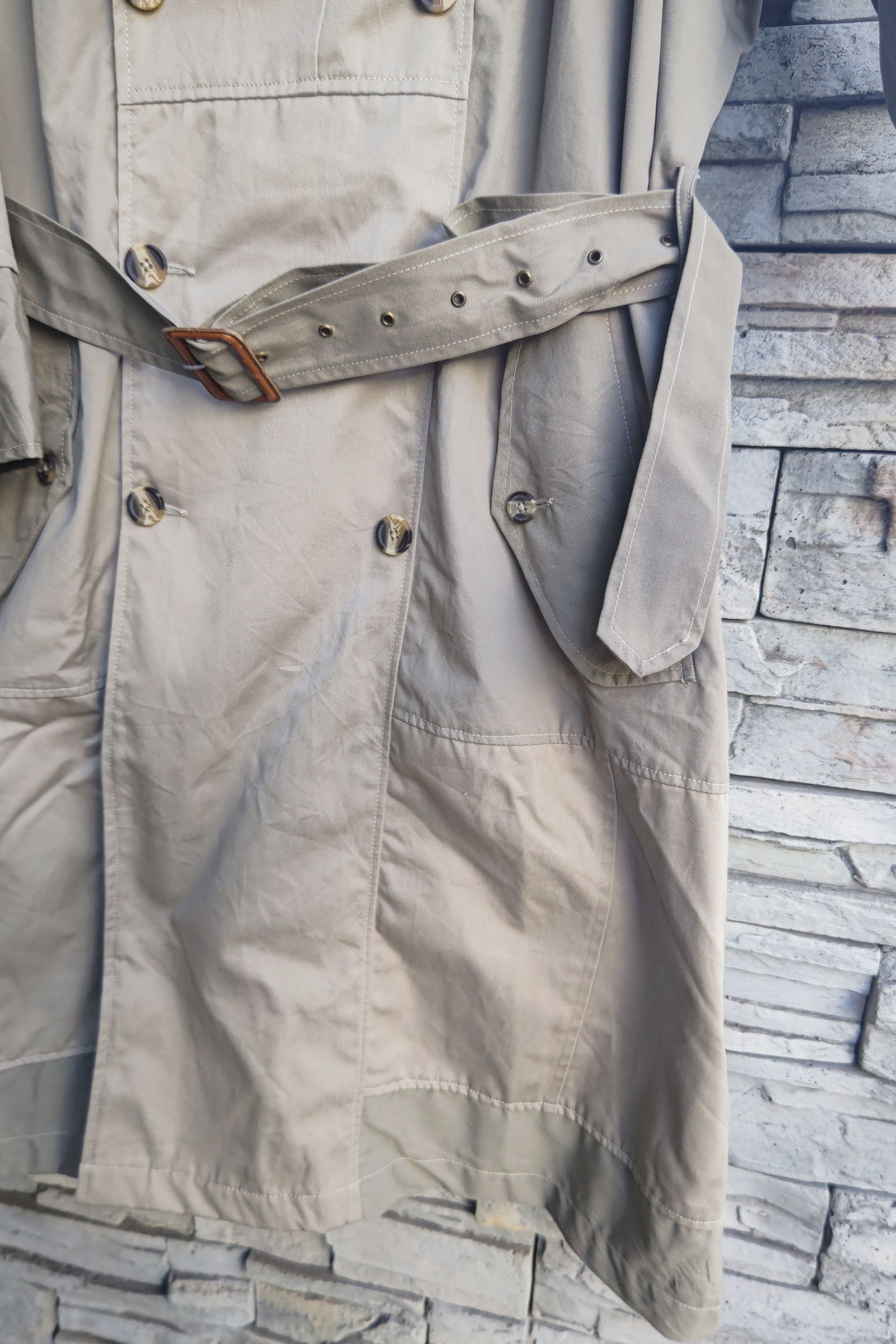 SEEALL - trench coat -mix beige- 23aw men | asterisk