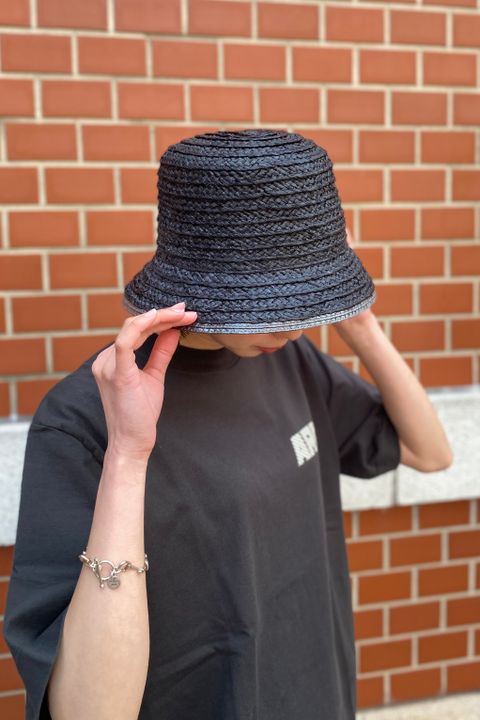 24ss KIJIMA TAKAYUKI スラッシュキルト バケットハット（KIJIMA 