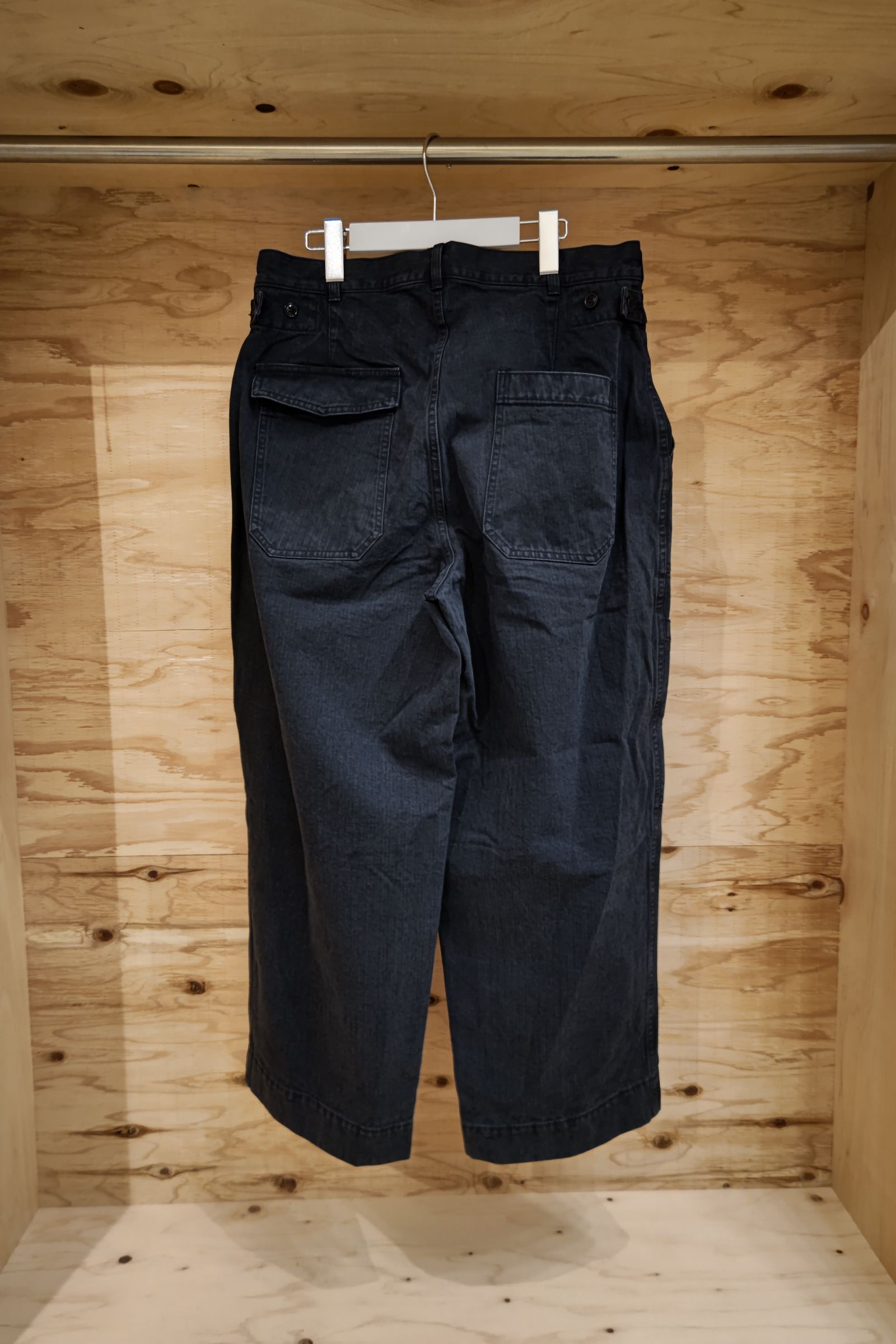 A.PRESSE usaf hemmed bottoms 1 22aw - elim-bruxelles.com