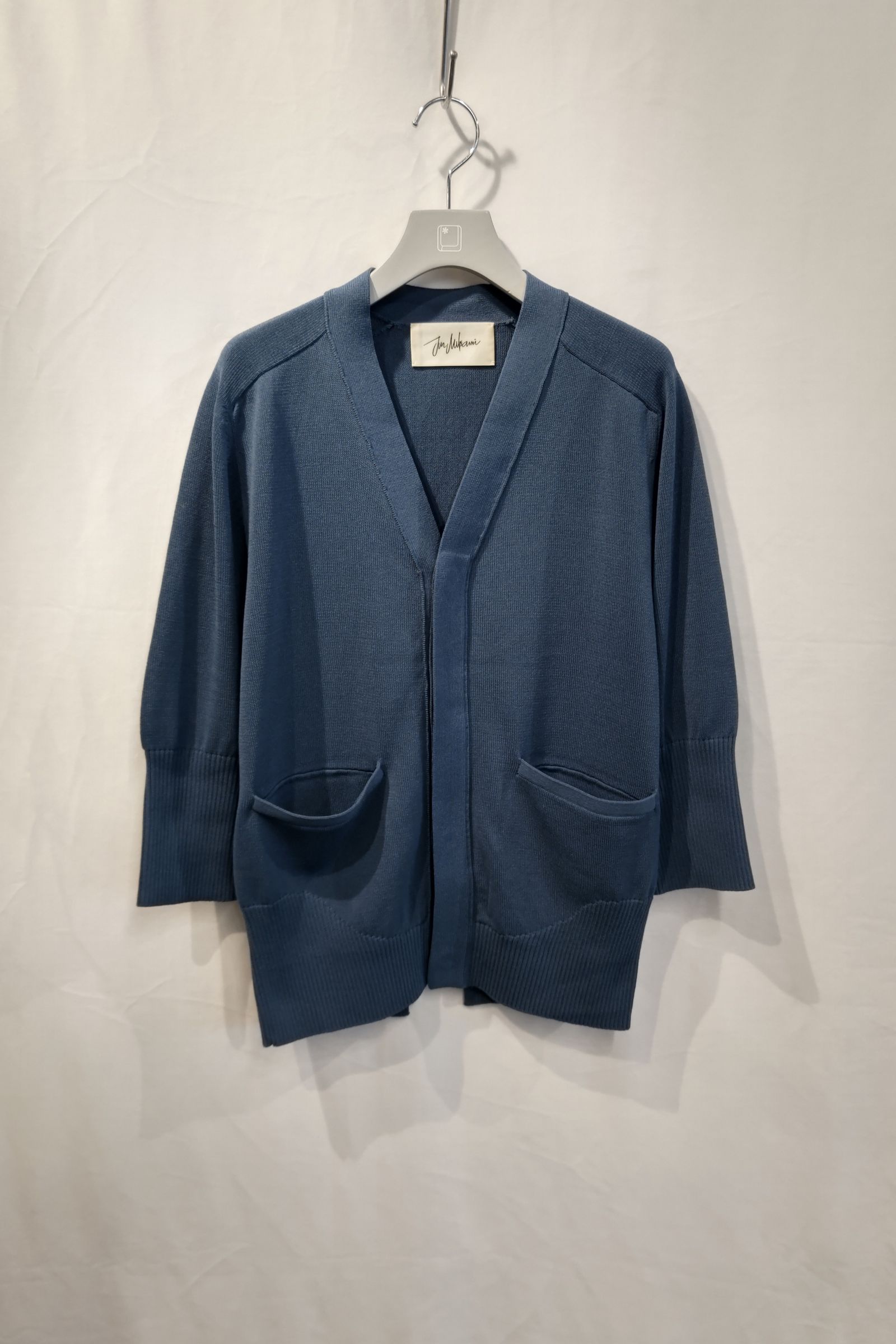 JUN MIKAMI - カーディガン -aegean blue- 23ss | asterisk