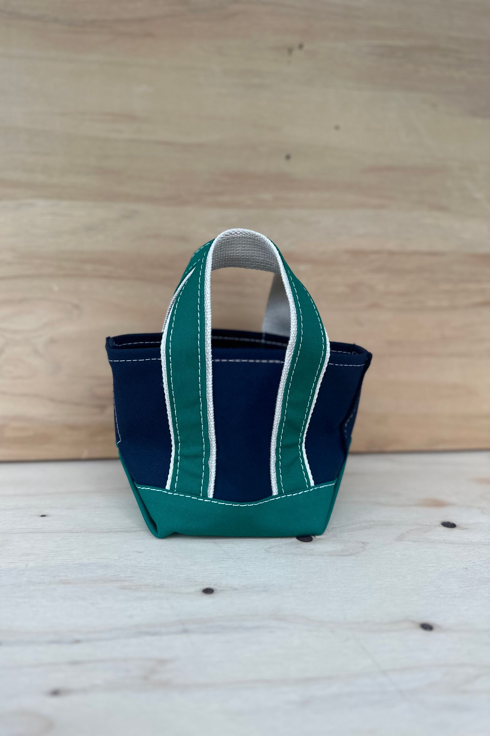 KOOKY ZOO - DINKY BAG-NAVYxGREEN- 24ss | asterisk