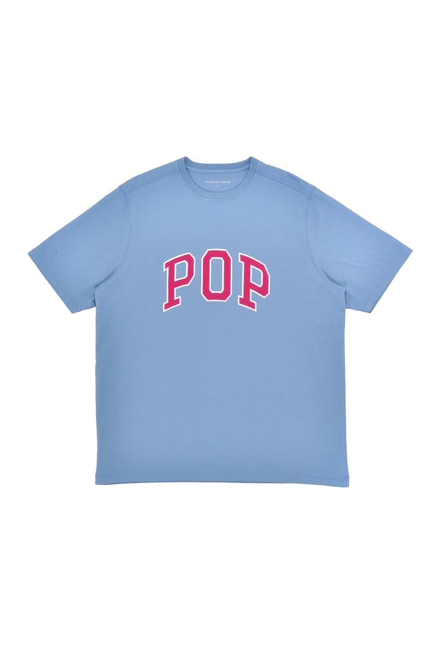 Pop Trading Company - arch t-shirt -blue shadow- 23ss drop1 | asterisk