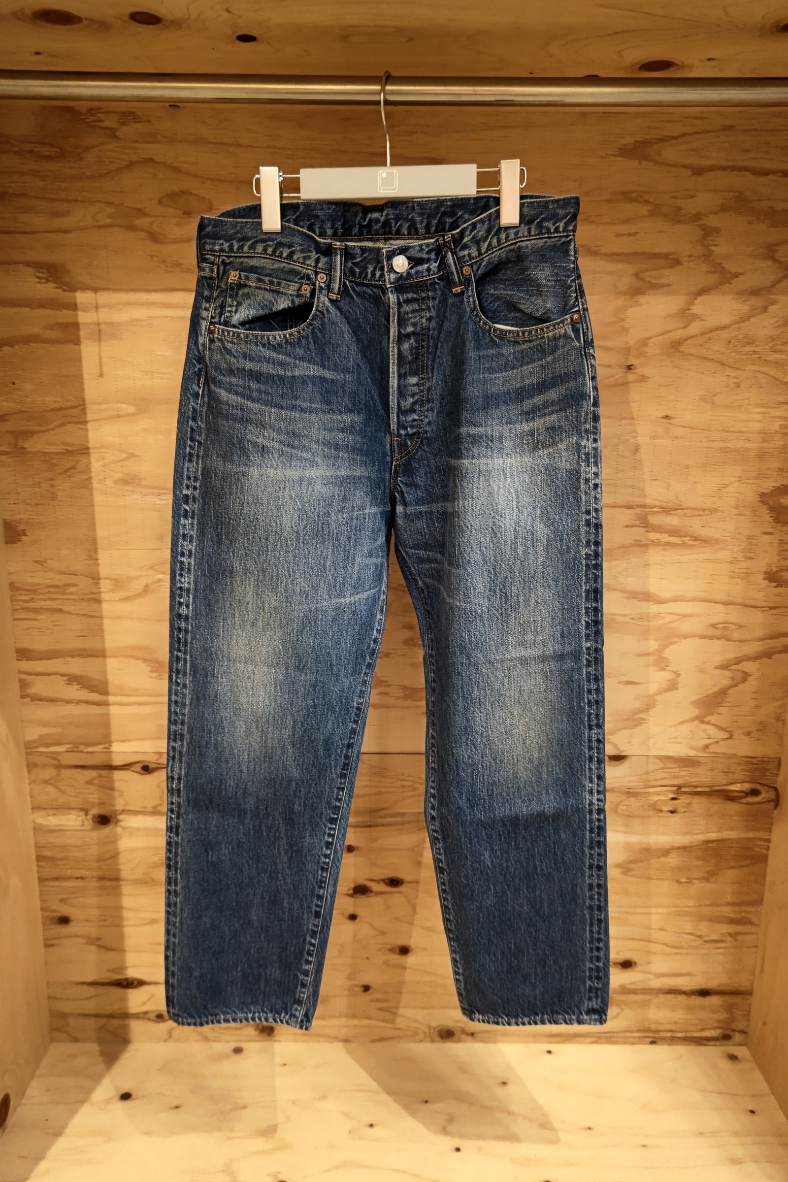 A.PRESSE - washed denim pants e -bleach- 22aw men 8月27日発売