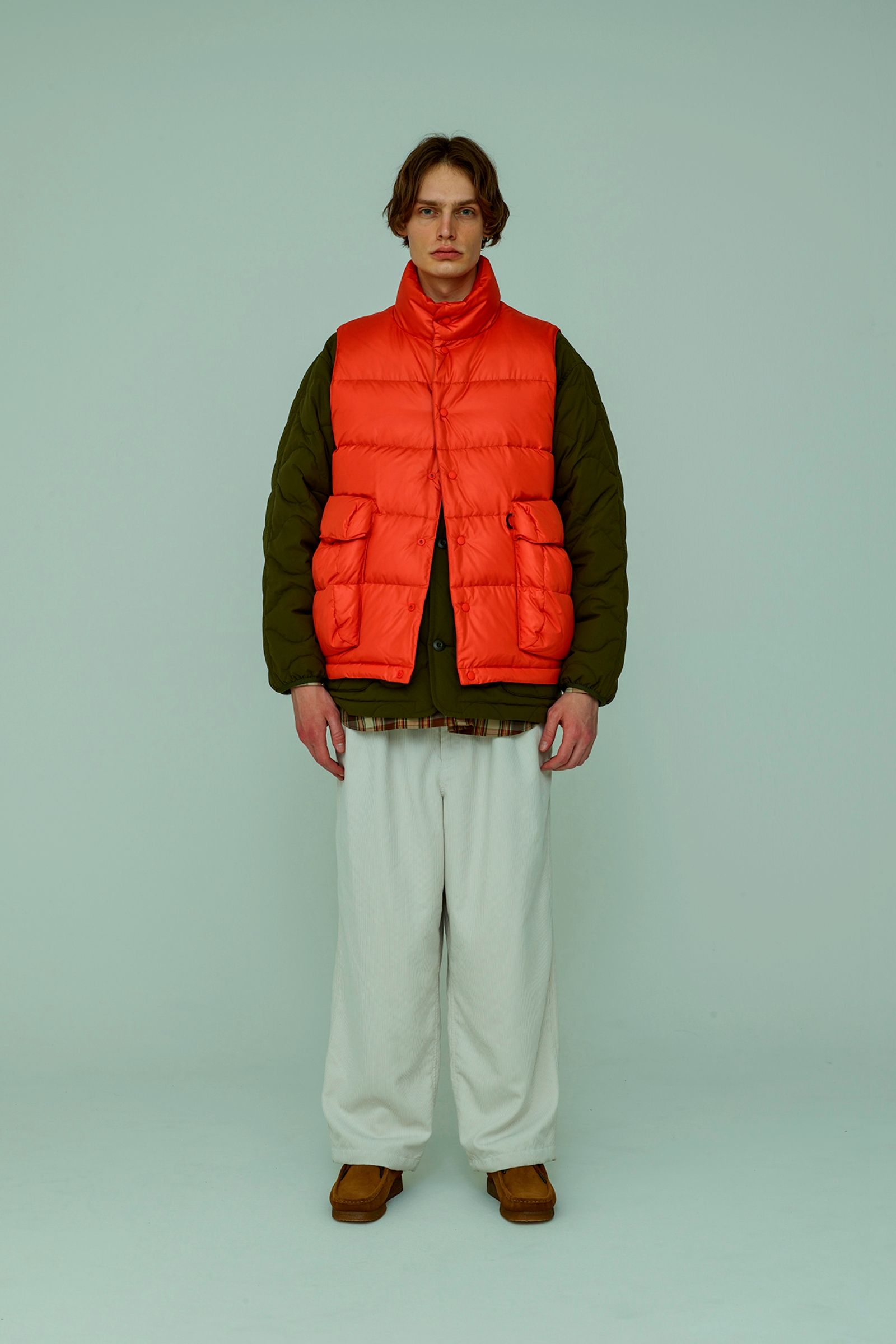 DAIWA PIER39 - ダウンベスト/tech back packer down vest -orange