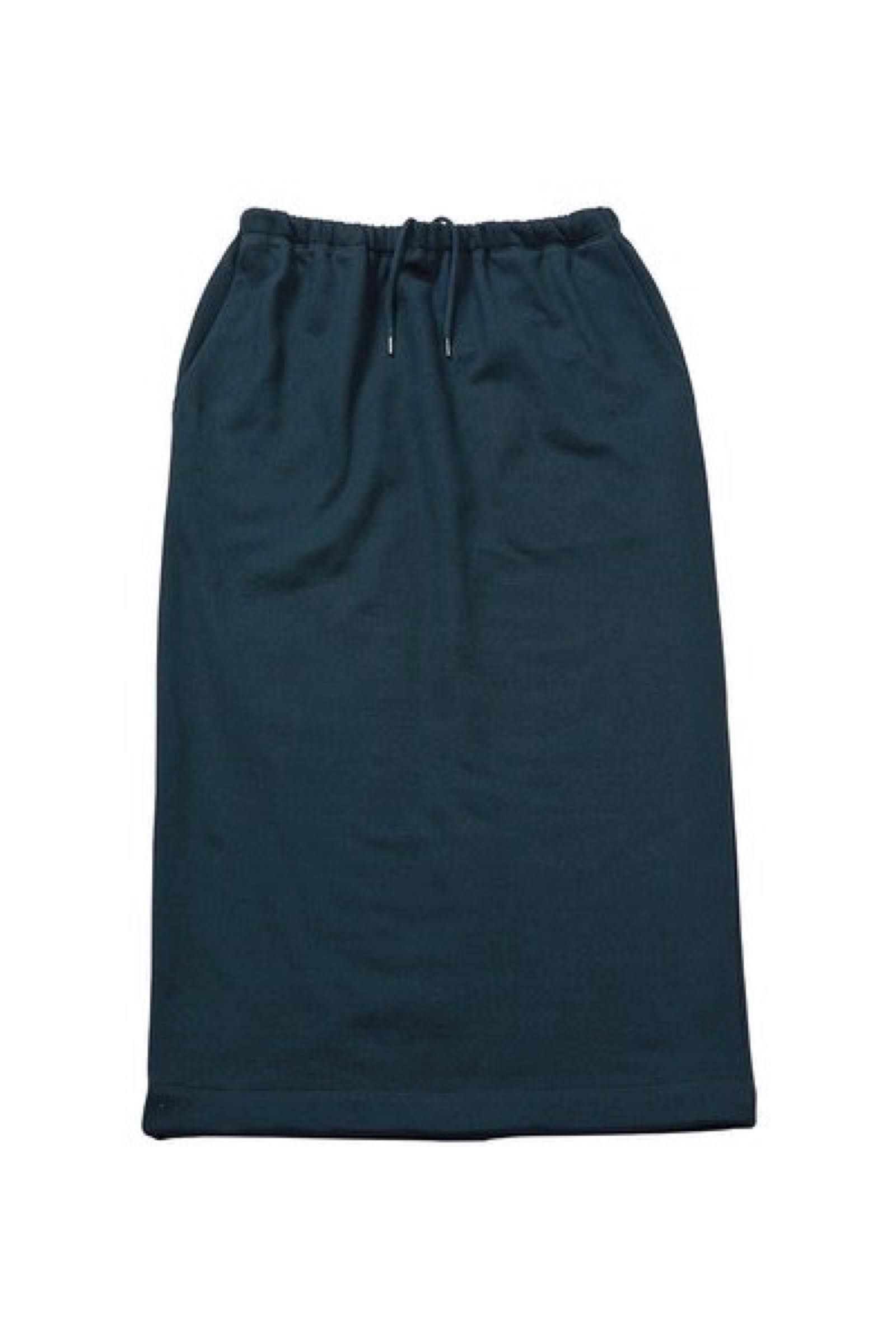 blurhms - soft&hard sweat tight skirt-black green- 22ss women ...