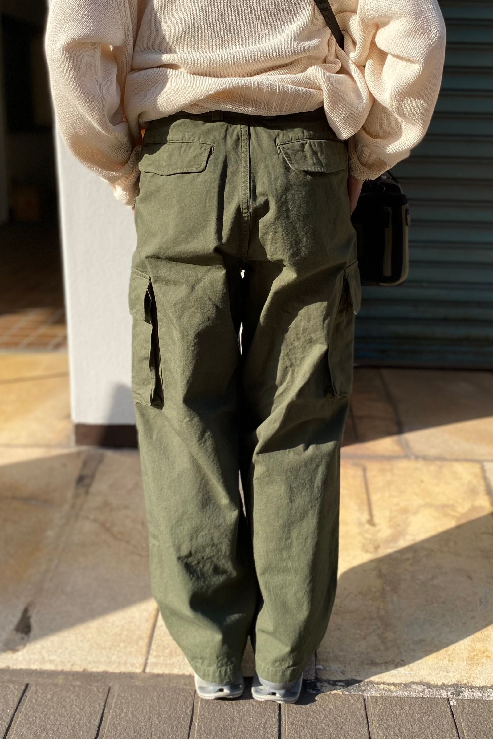 高い素材】 23SS OUTIL 【outil】pantalon blesle ウティ - ワーク M47