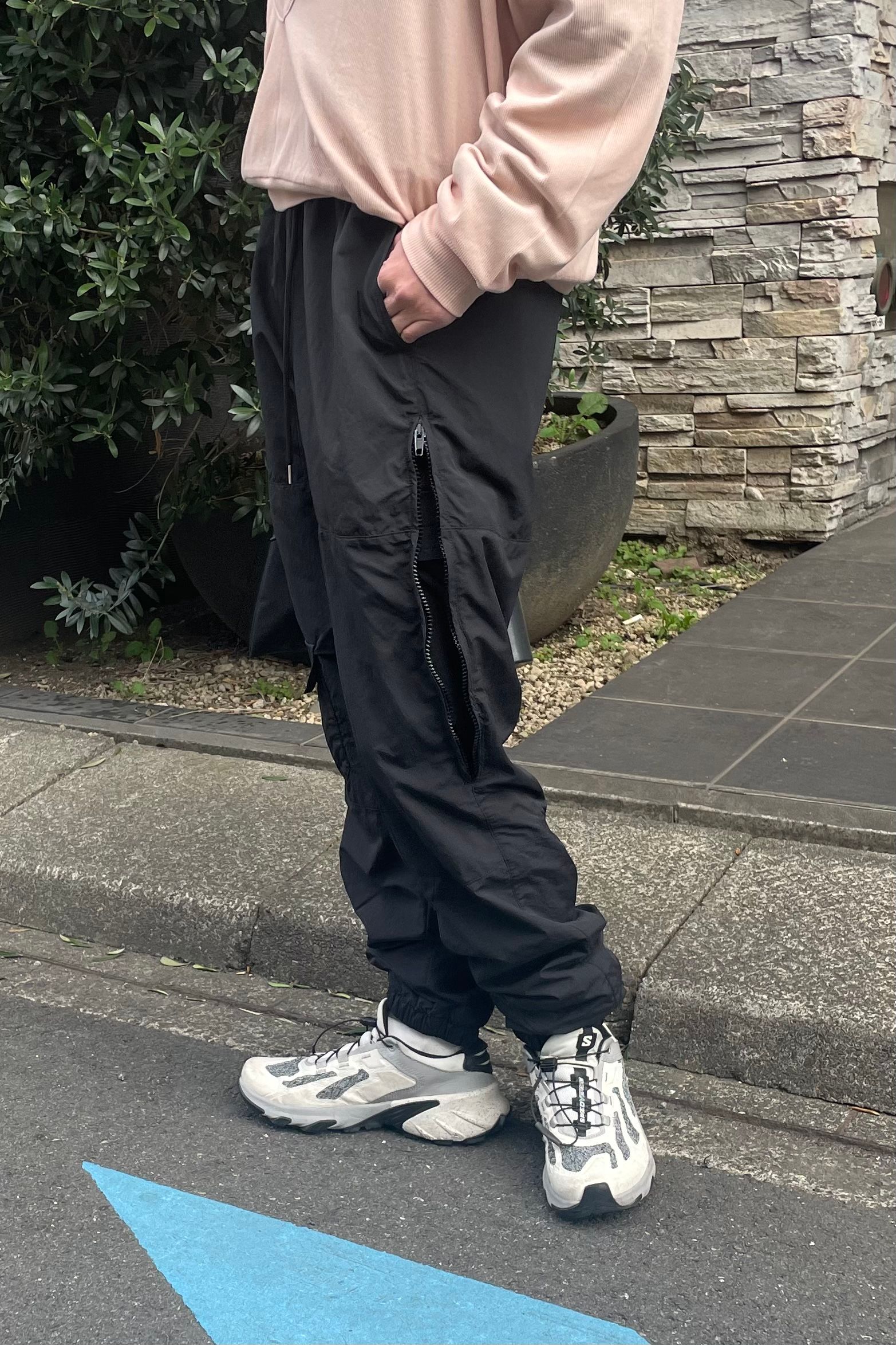 unused】23ss Sweat pants / one wash-