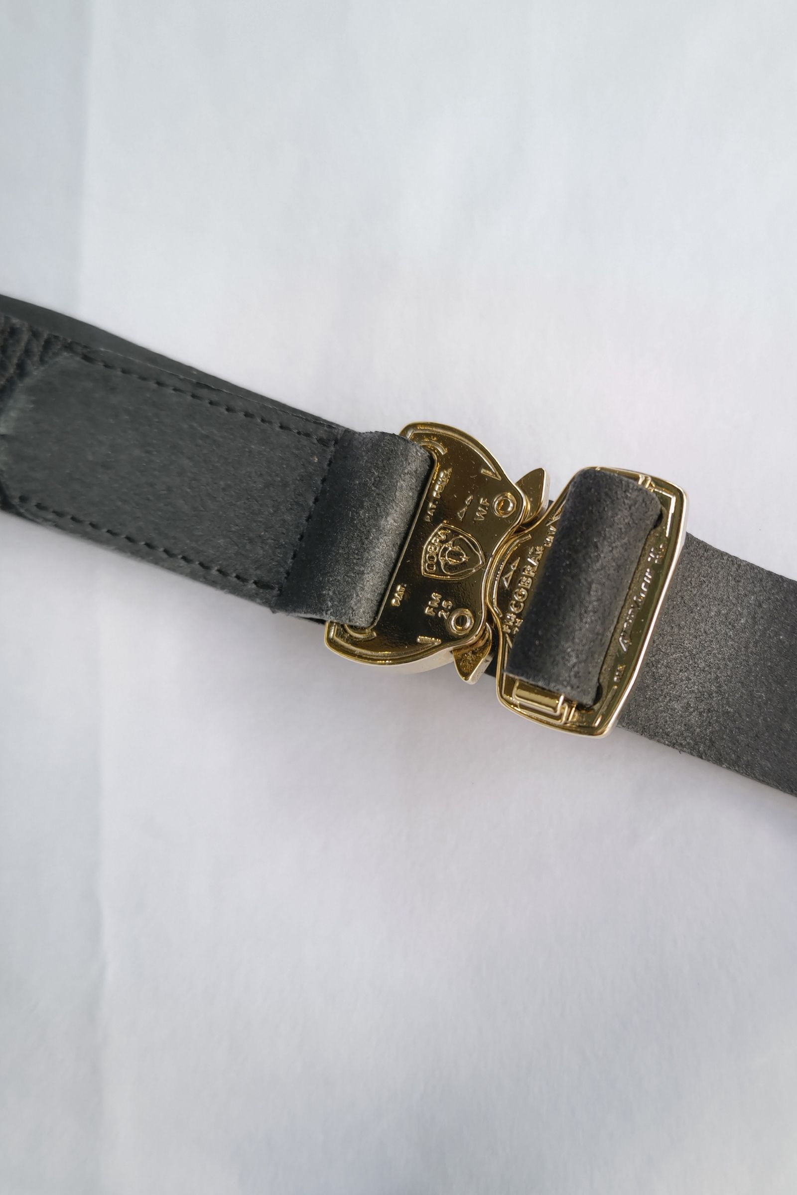 UNUSED - Cobra buckle belt -black- 23ss | asterisk