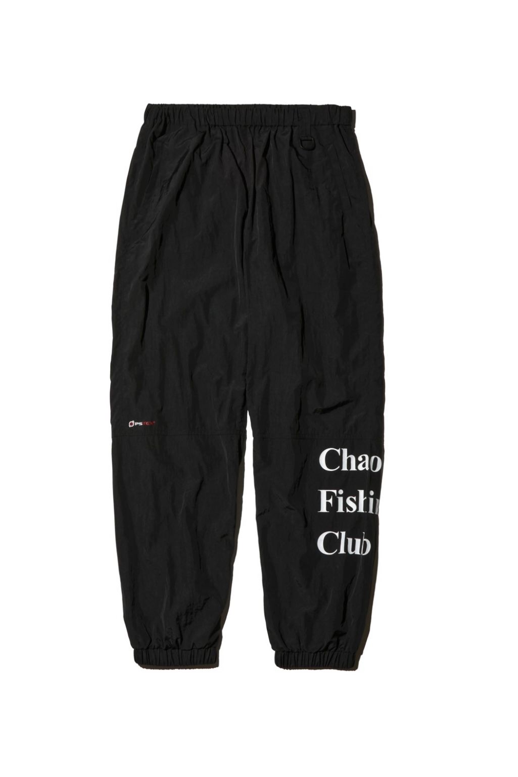 Chaos Fishing Club - LOGO ART PANTS ナイロントラックパンツ -BLACK- 24aw | asterisk