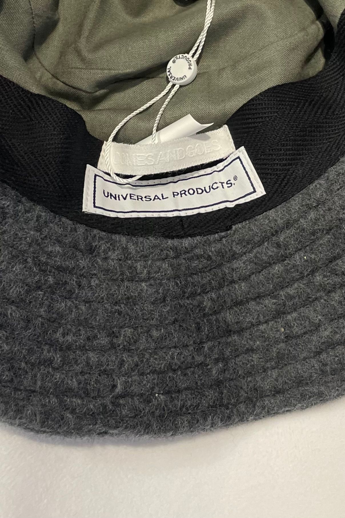 UNIVERSAL PRODUCTS - ×comesandgoes wool boa fleece bucket hat