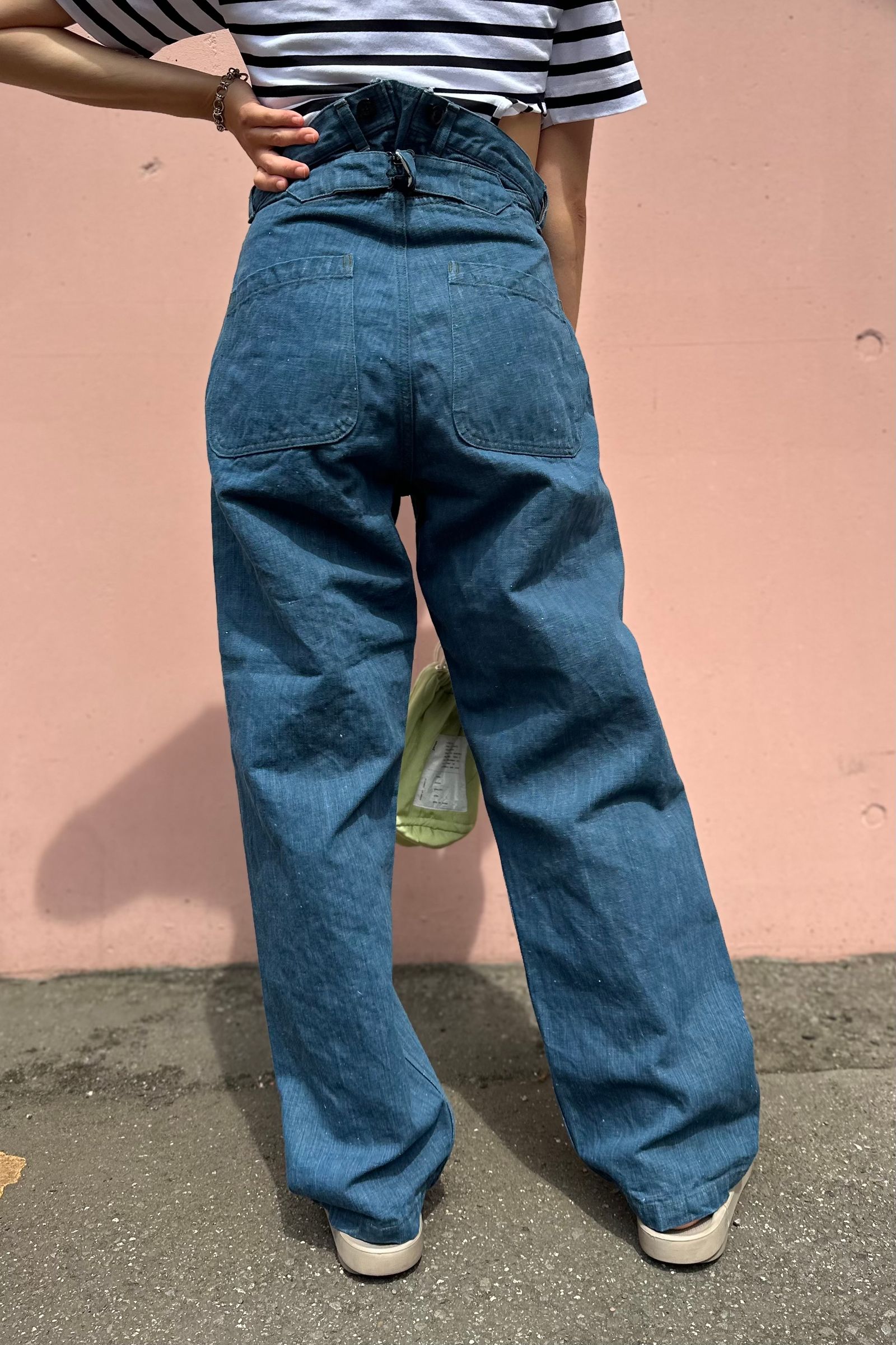 OUTIL - pantalon bogy -indigo- 23ss unisex | asterisk