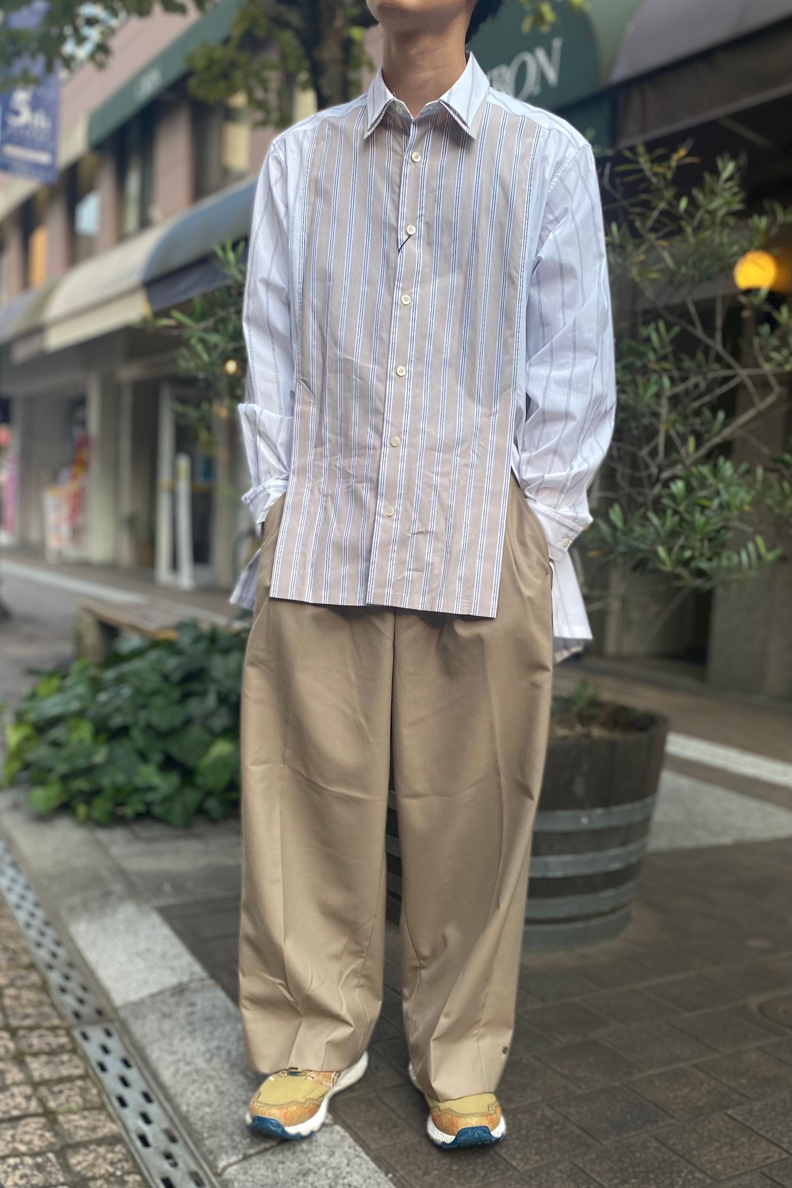 is-ness - × neat 2way wide pants 21aw | asterisk