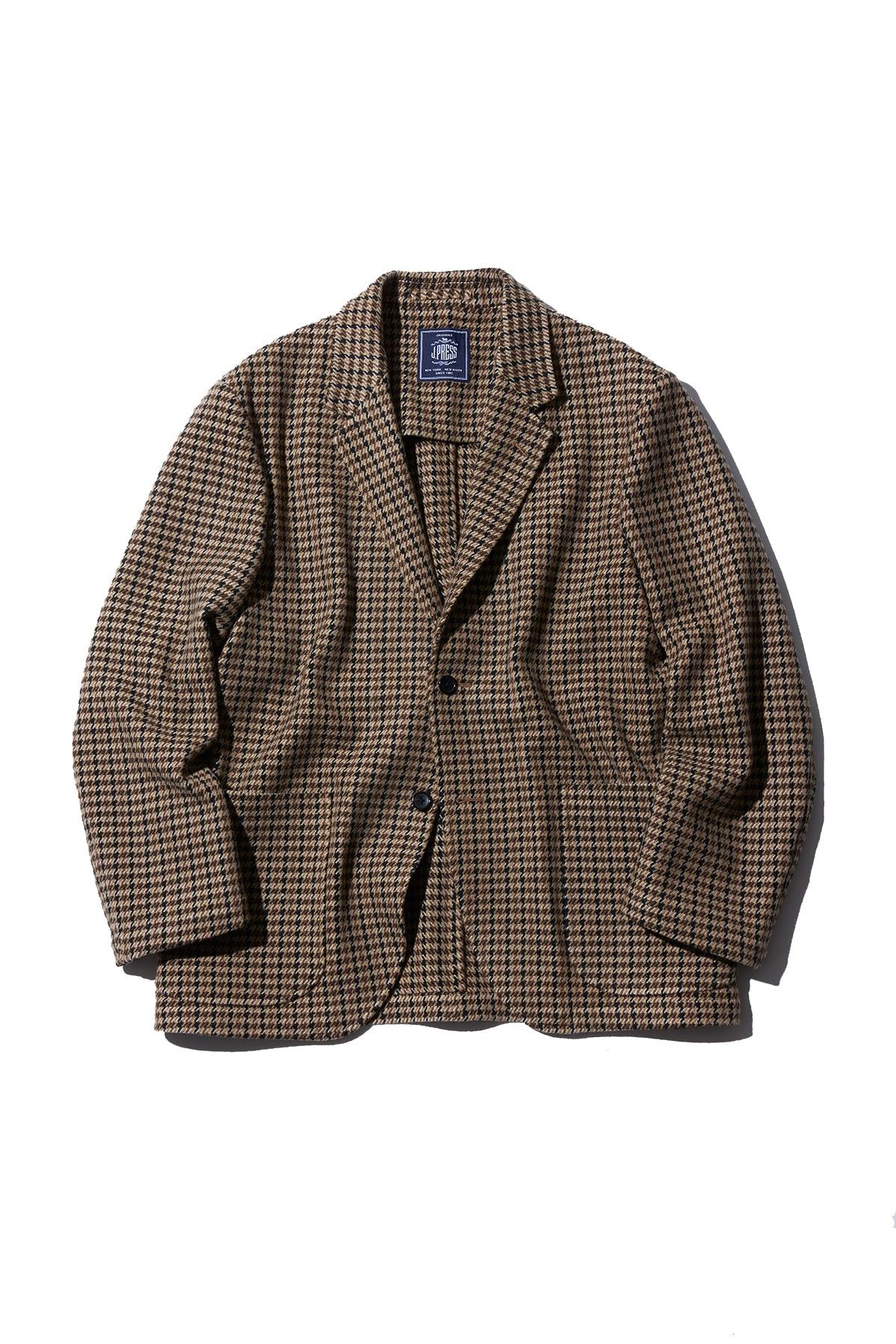 J.PRESS - soft tweed 3b jacket -gun club check- 22aw | asterisk