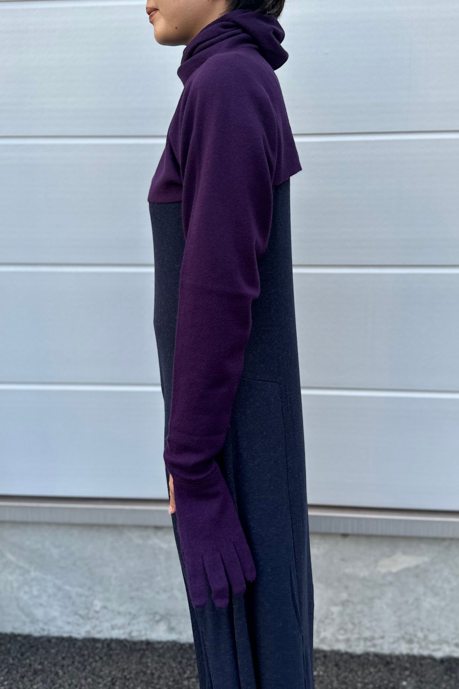 INSCRIRE - Hoodie×Glove×Stall -purple- 23aw women | asterisk