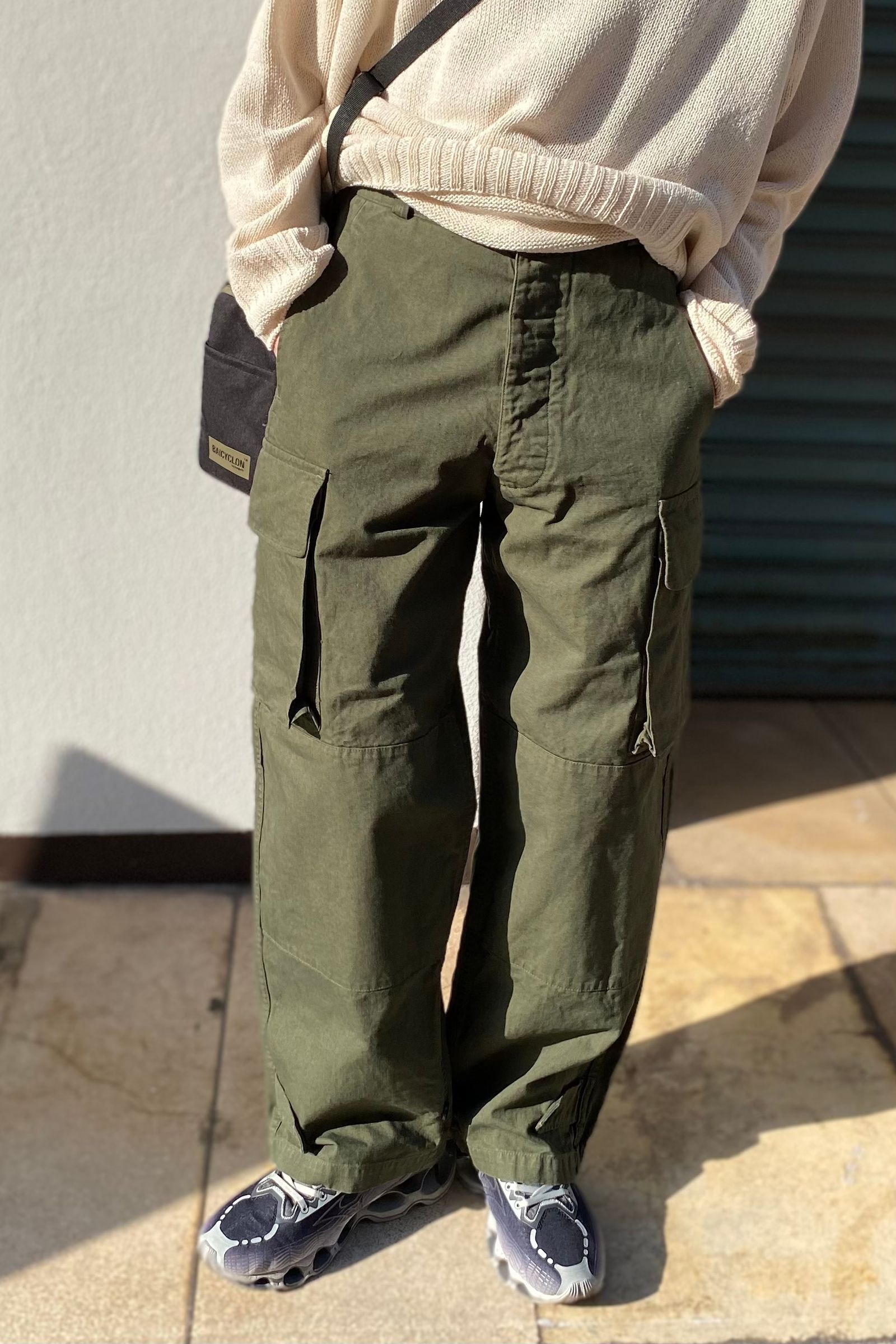 OUTIL ウティ pantalon blesle olive 新品 M47-