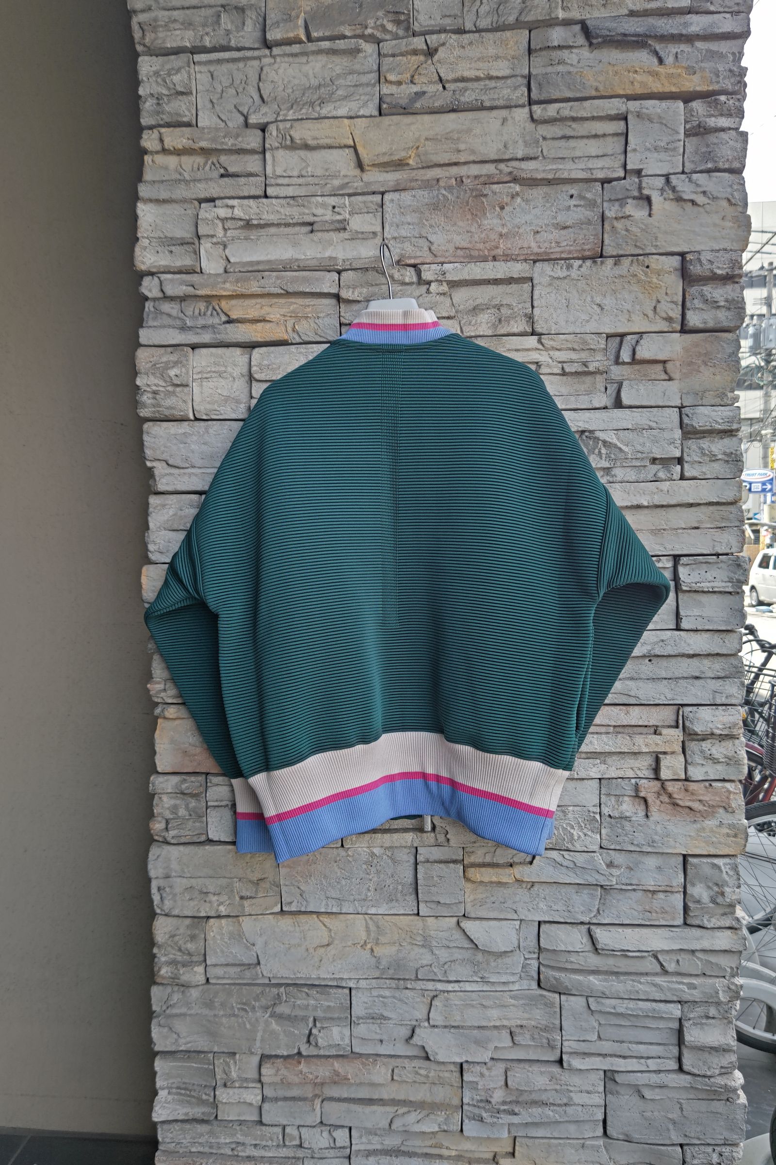CFCL - STRATUM BOMBER JACKET-dark green multi-23aw men