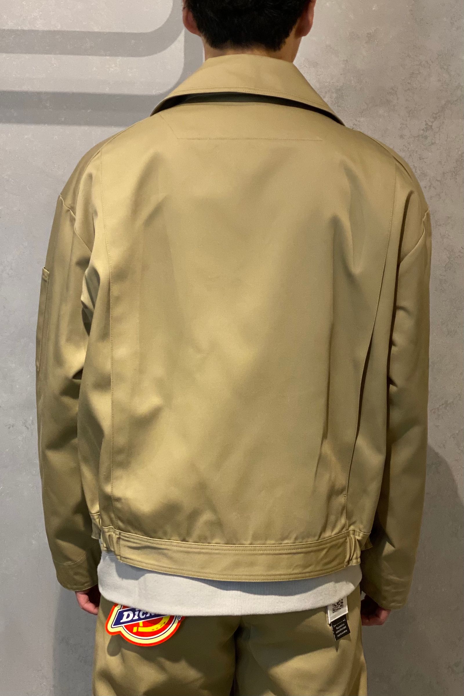 FUMITO GANRYU - double jacket x dickies collaboration -beige- 22ss