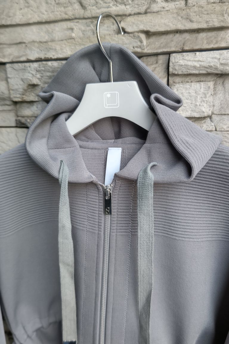 CFCL - high twist milan hoodie 1 -gray- 23ss women | asterisk 