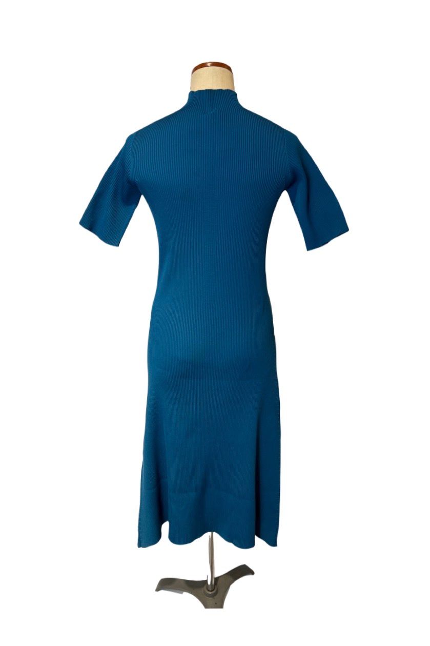 CFCL - portrait dress 3 -teal- 22ss women | asterisk