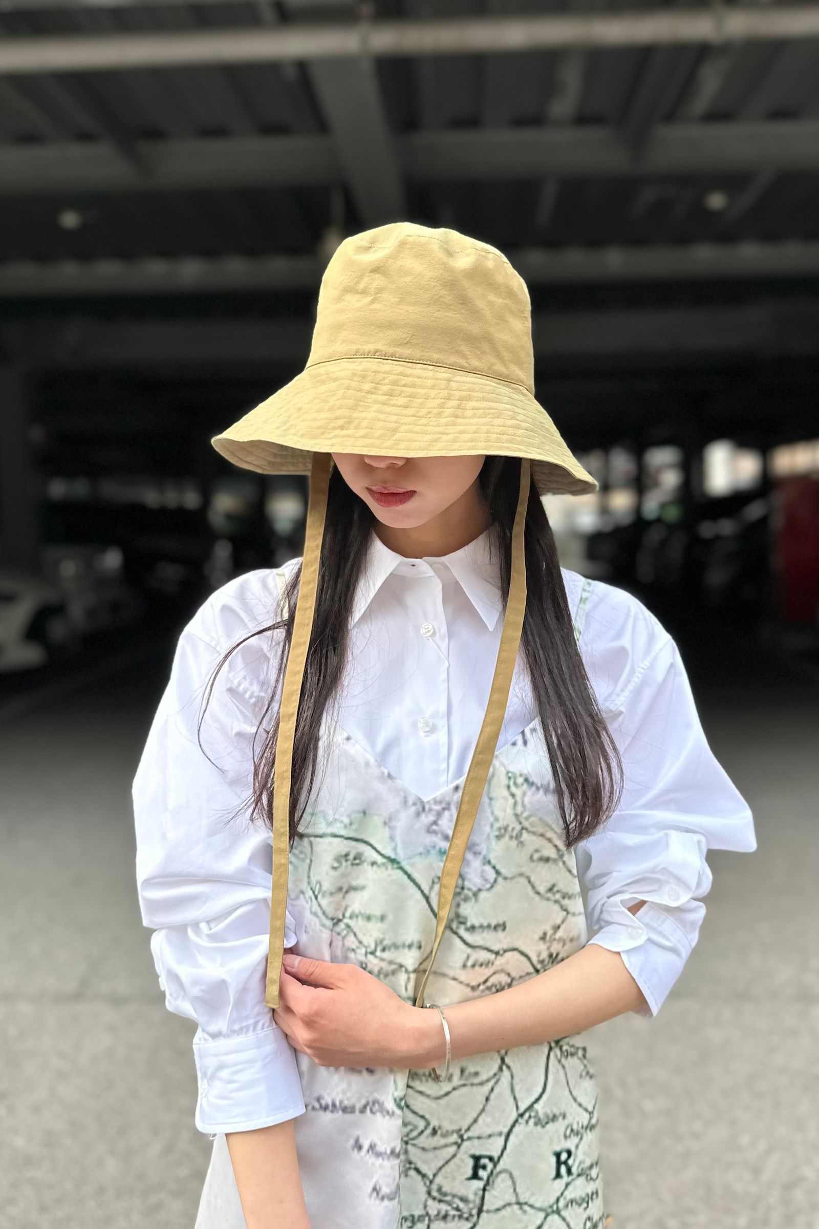 MY___ - comesandgoes summer bucket hat -camel- 23ss