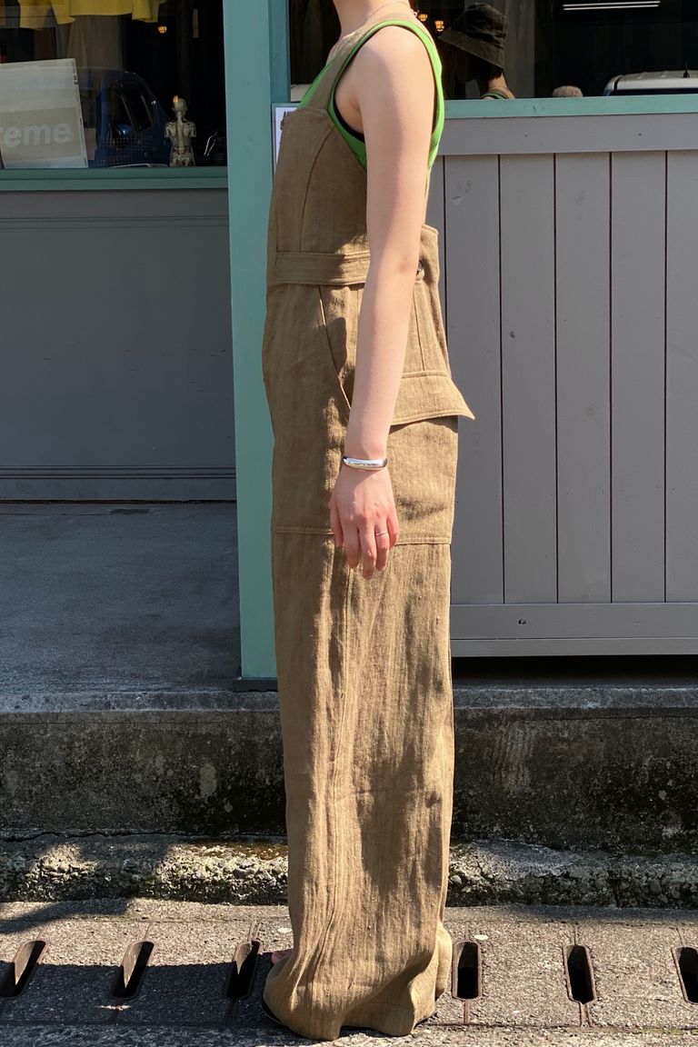 INSCRIRE - herringbone jumpsuit 22ss women | asterisk