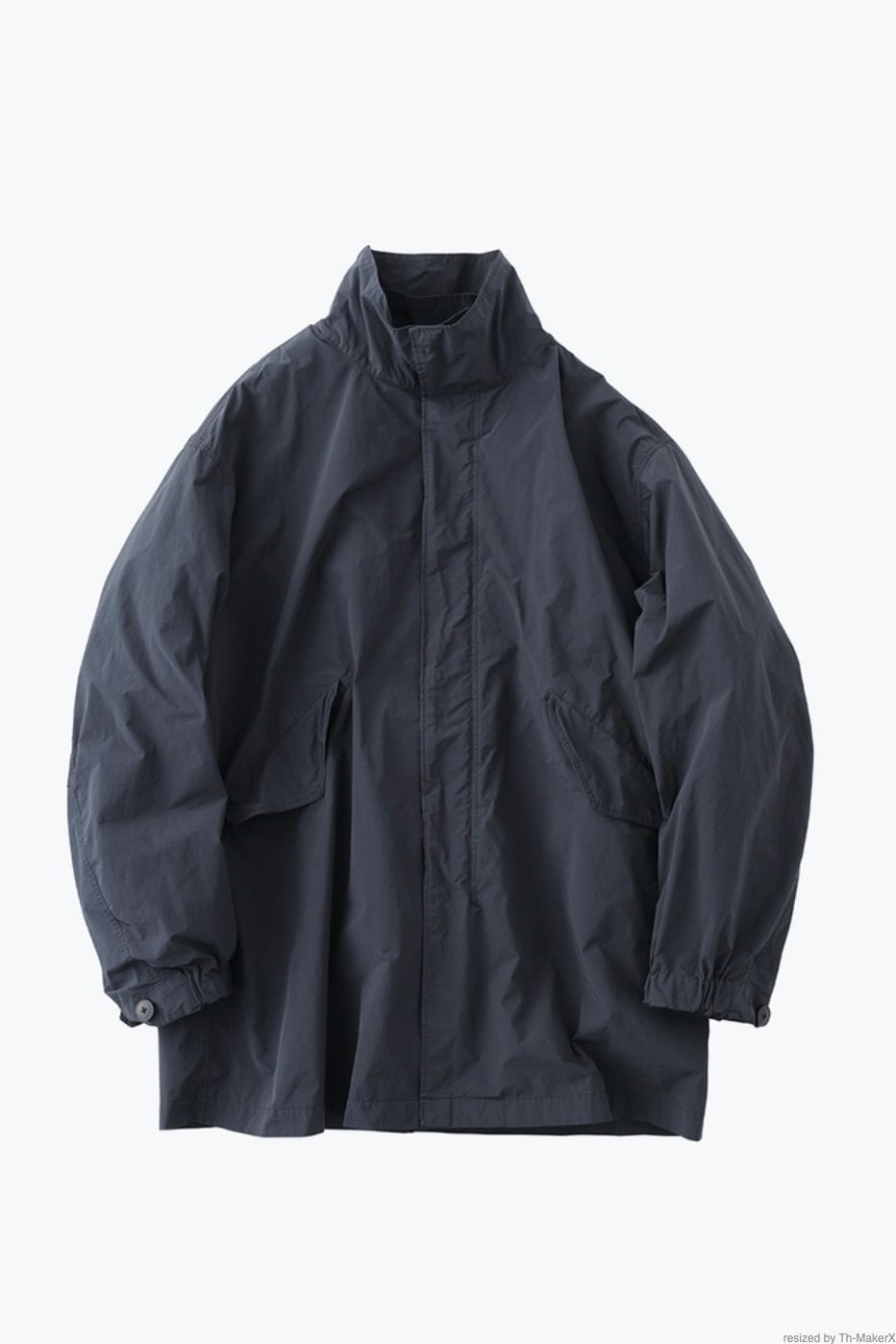 ATON - 【先行受注】air ventile short storm coat -charcoal grey- 22aw men -8月頃
