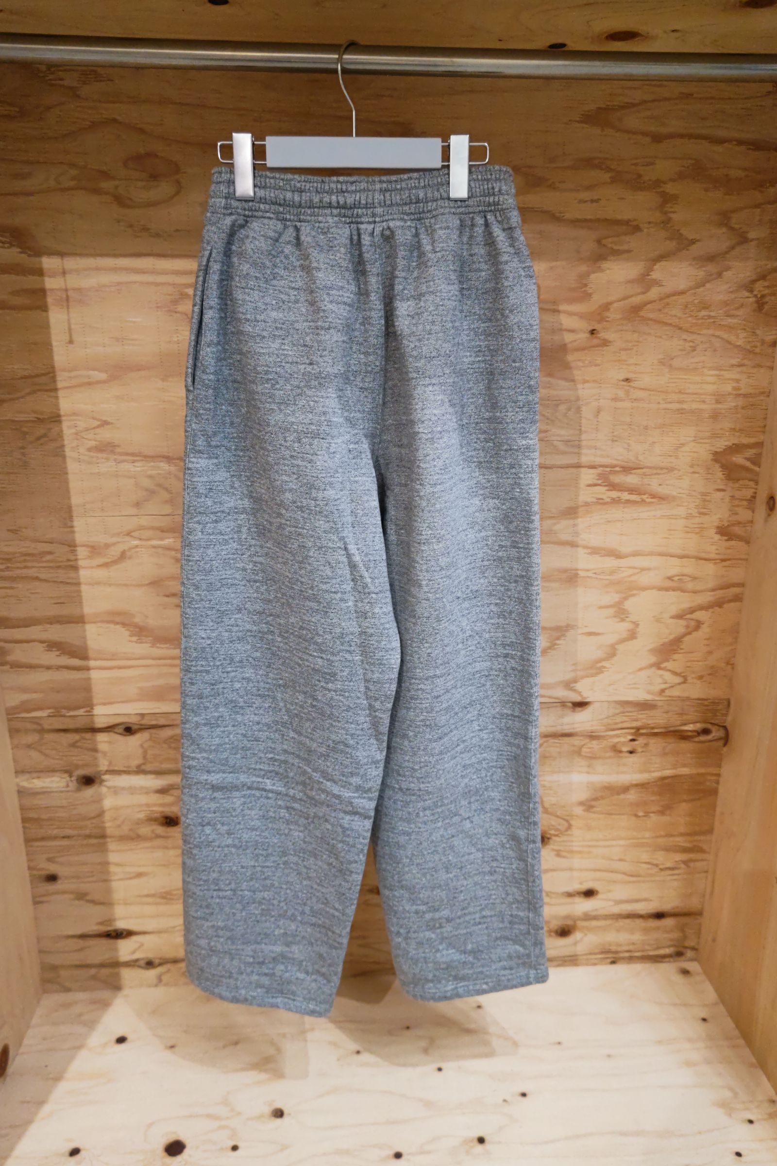 UNUSED - wide sweat pants -grey- 22aw women | asterisk