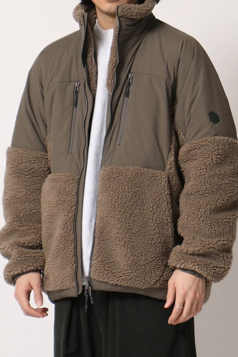 LANTERN - 【先行予約】heating boa blouson -brown- 22aw 10月