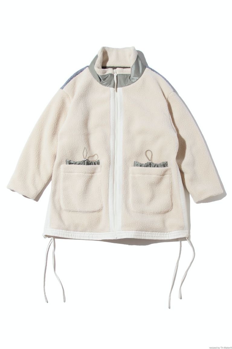 F/CE. - 【予約商品】polartec big blouson -white- 22aw 12月頃入荷