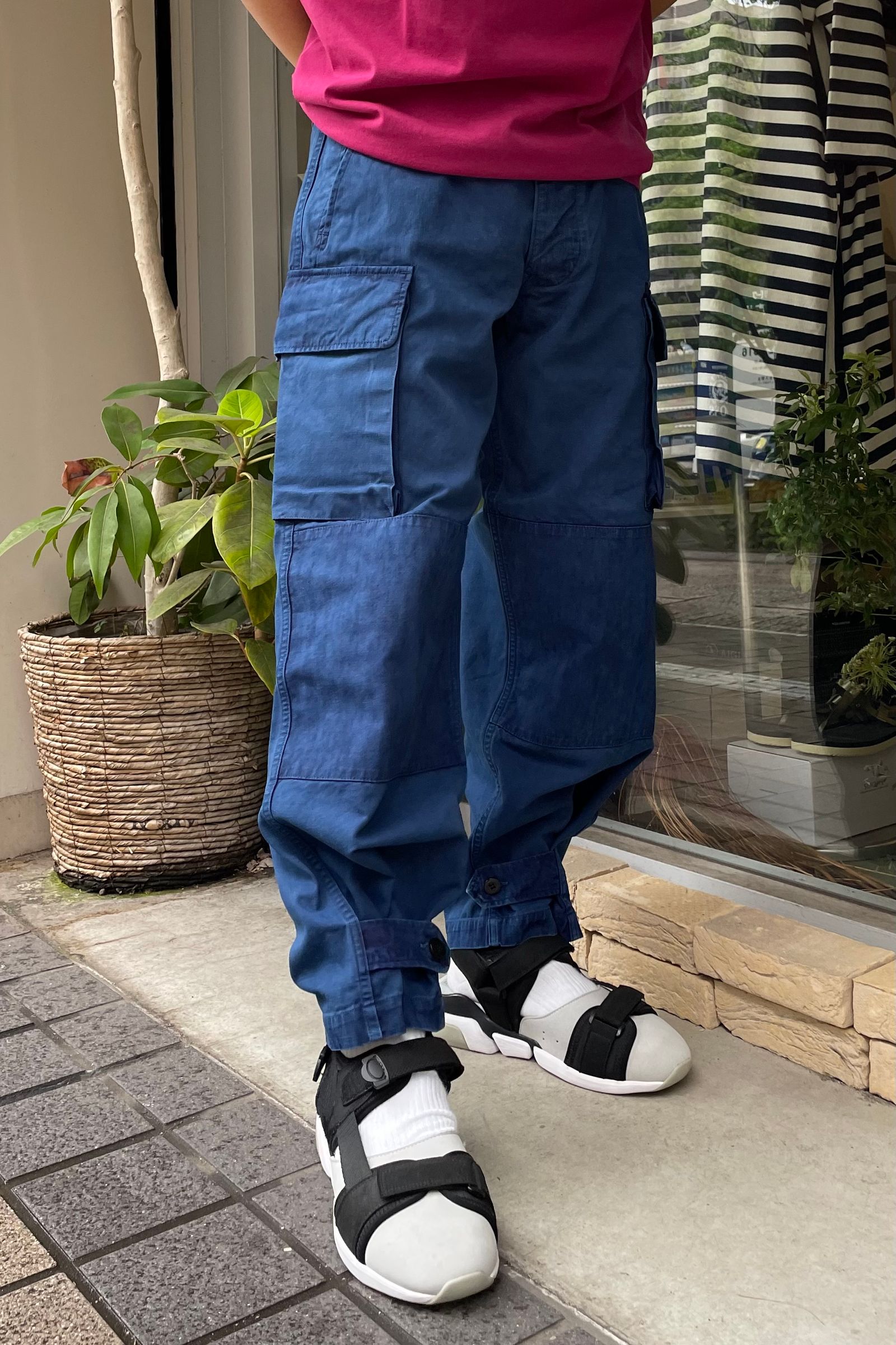 OUTIL - M47後期/pantalon blesle -indigo-23ss | asterisk