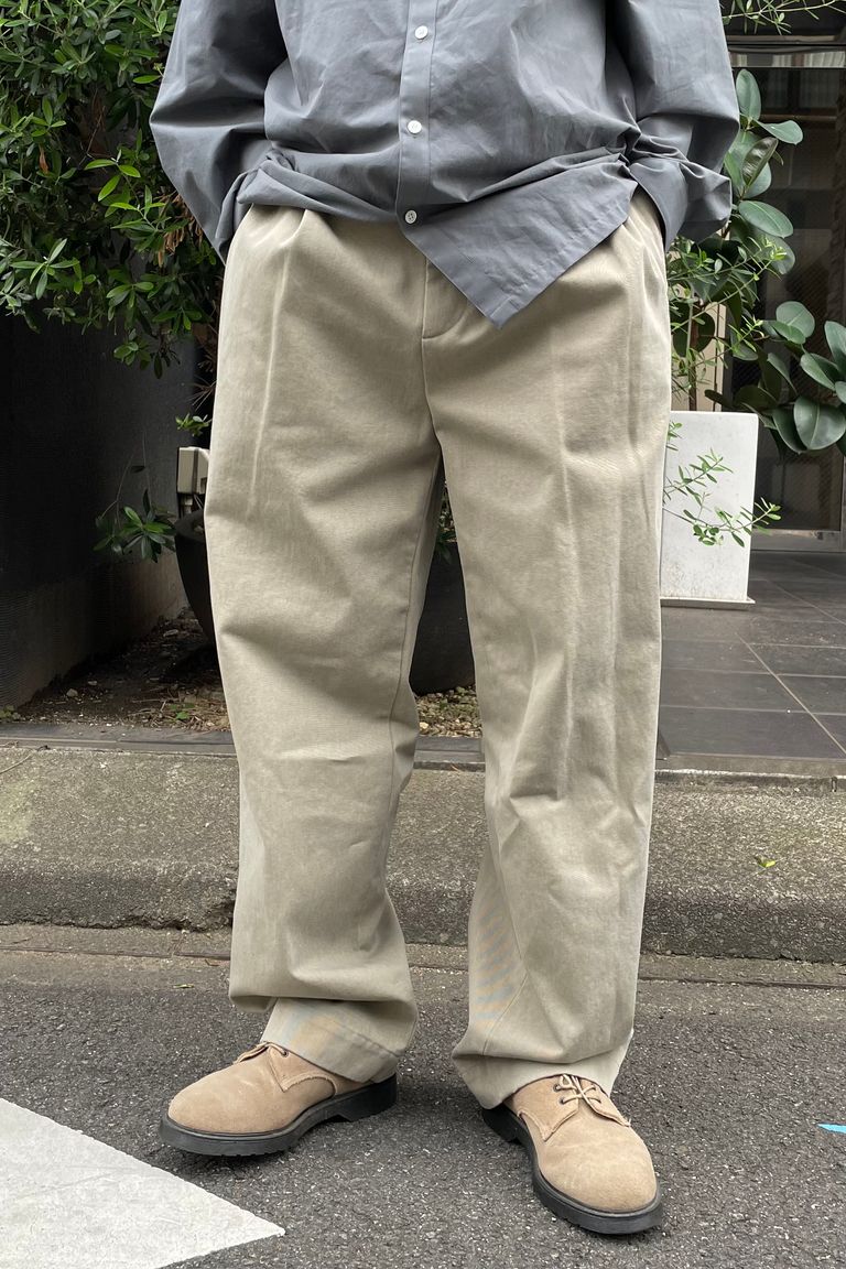 新品 24SS A.PRESSE アプレッセ Type.2 Trousers 構い 