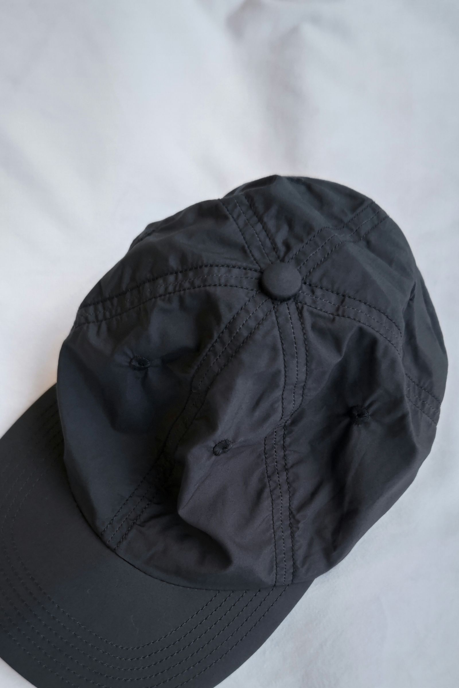 KIJIMA TAKAYUKI - elastic back 6panel cap -light brown- 23ss 