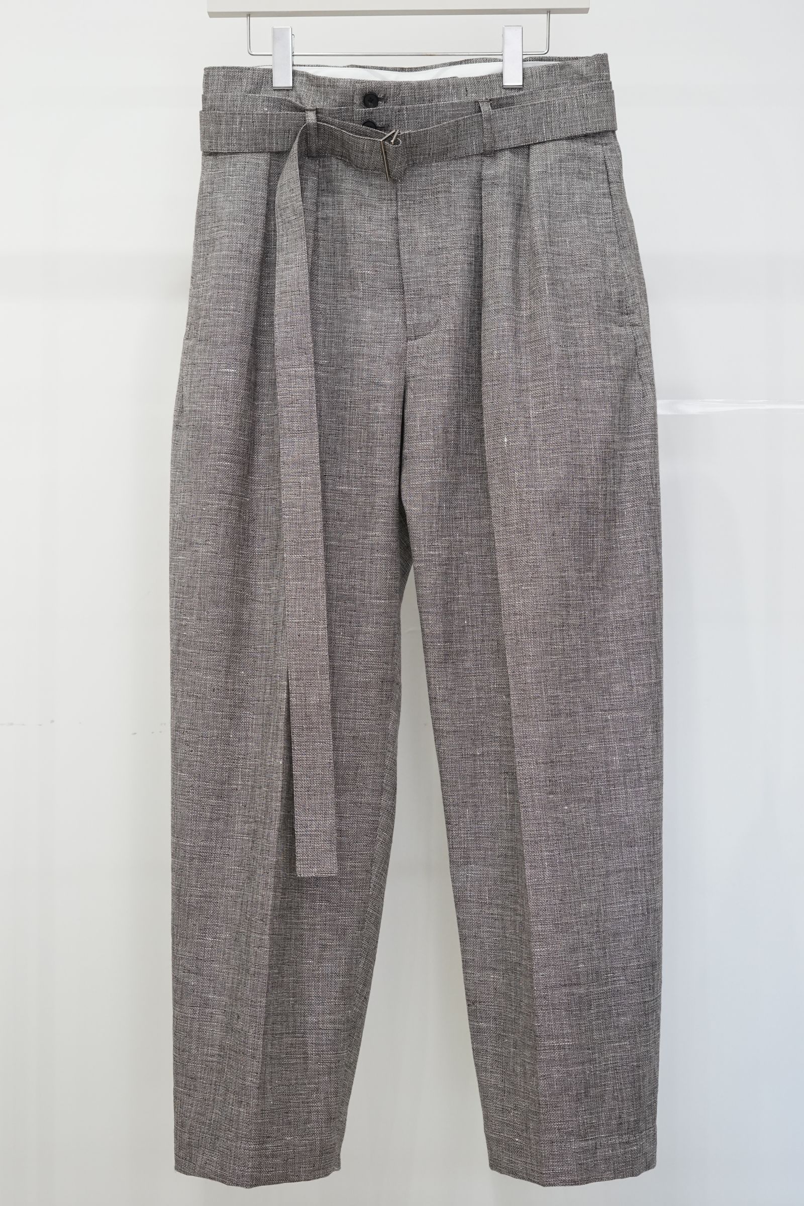 SEEALL - Manchester pants-brown mix-23ss men | asterisk