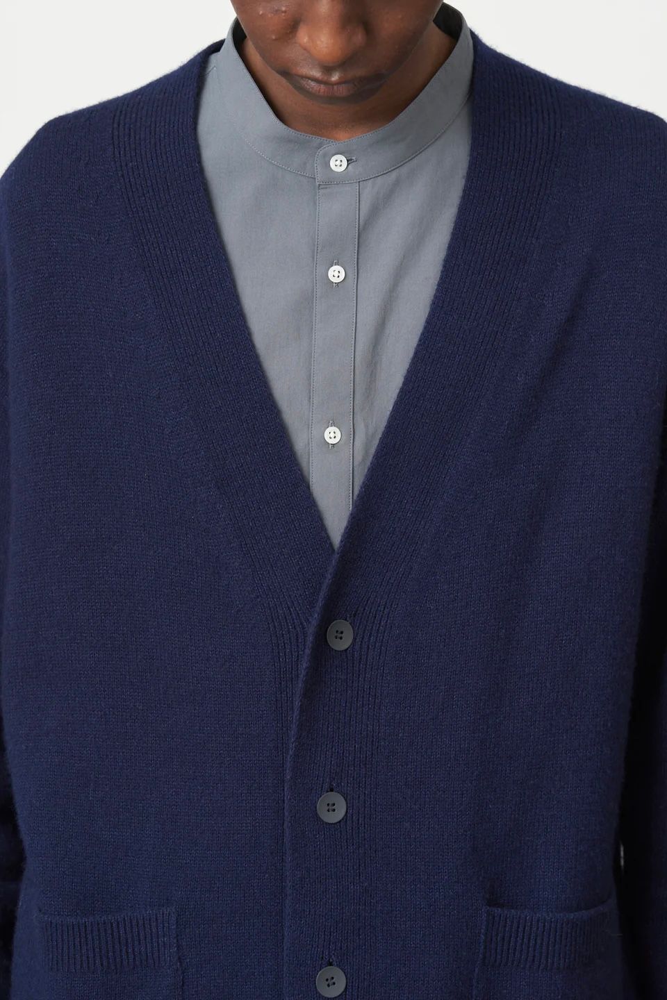 売れ筋ショッピング MEIAS WOOL SMOOTH WIDE CARDIGAN カーディガン 黒