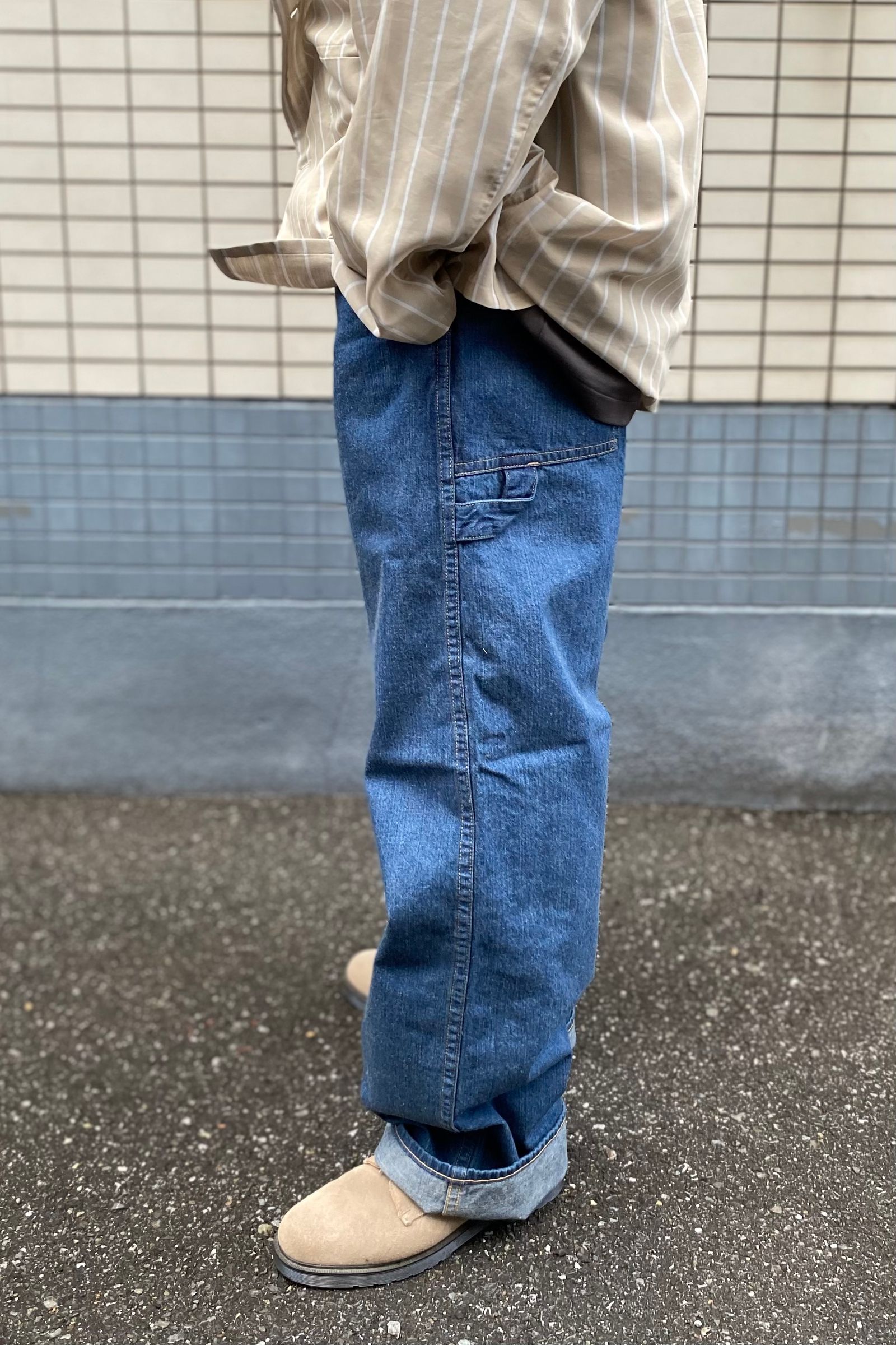 アプレッセ デニムDenim Painter Pants INDIGO 23SS - デニム/ジーンズ