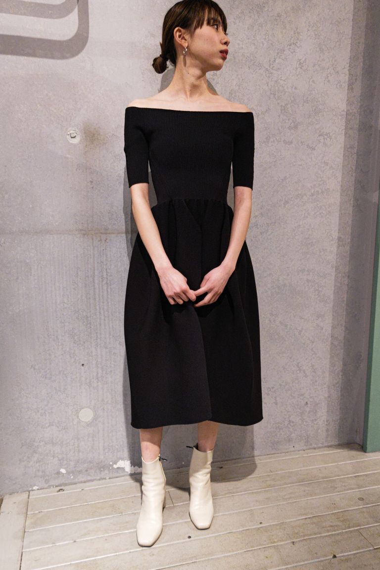 CFCL - 【先行予約】pottery hs dress 2 -black- 23ss women 2月下旬  