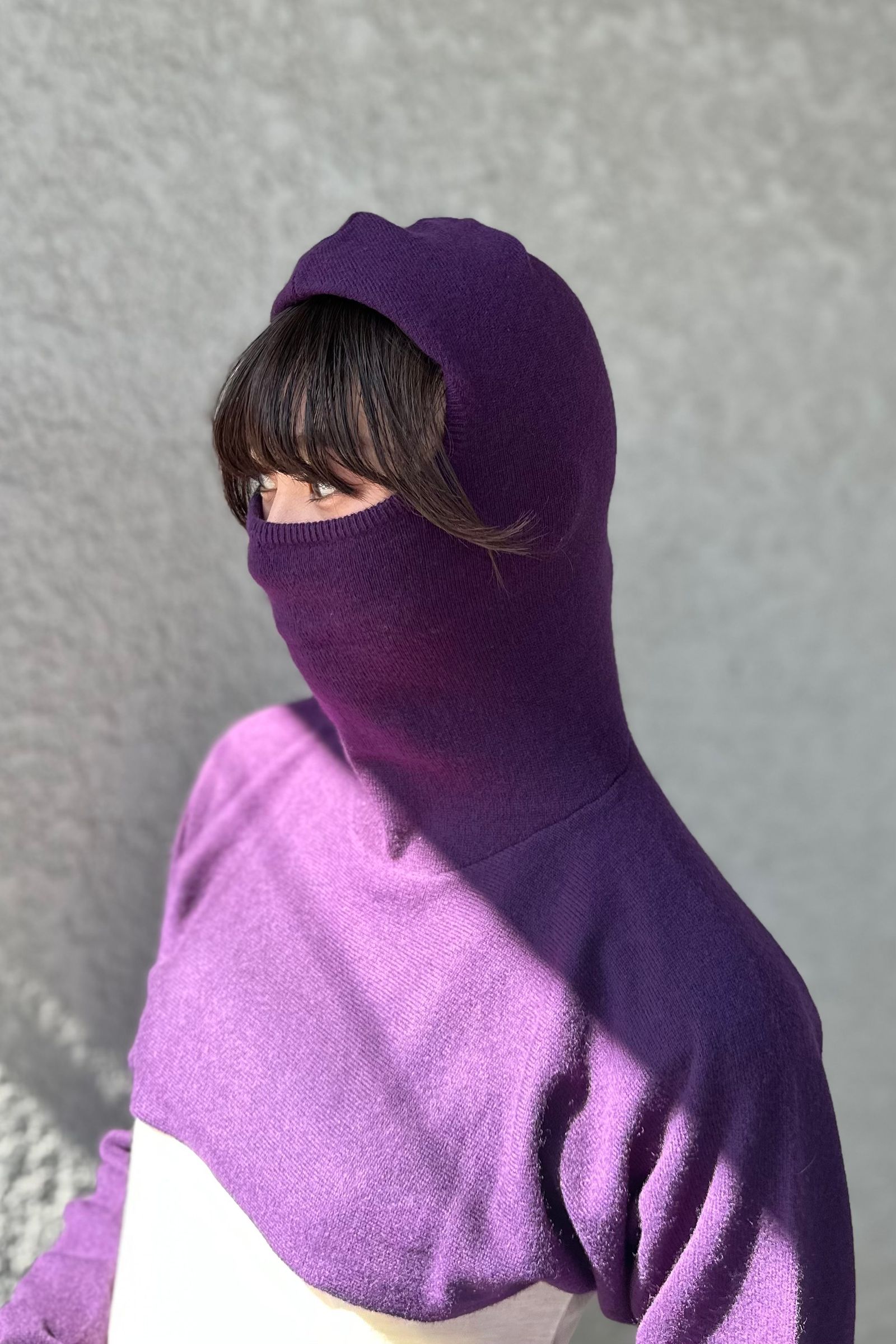 INSCRIRE - Hoodie×Glove×Stall -purple- 23aw women | asterisk