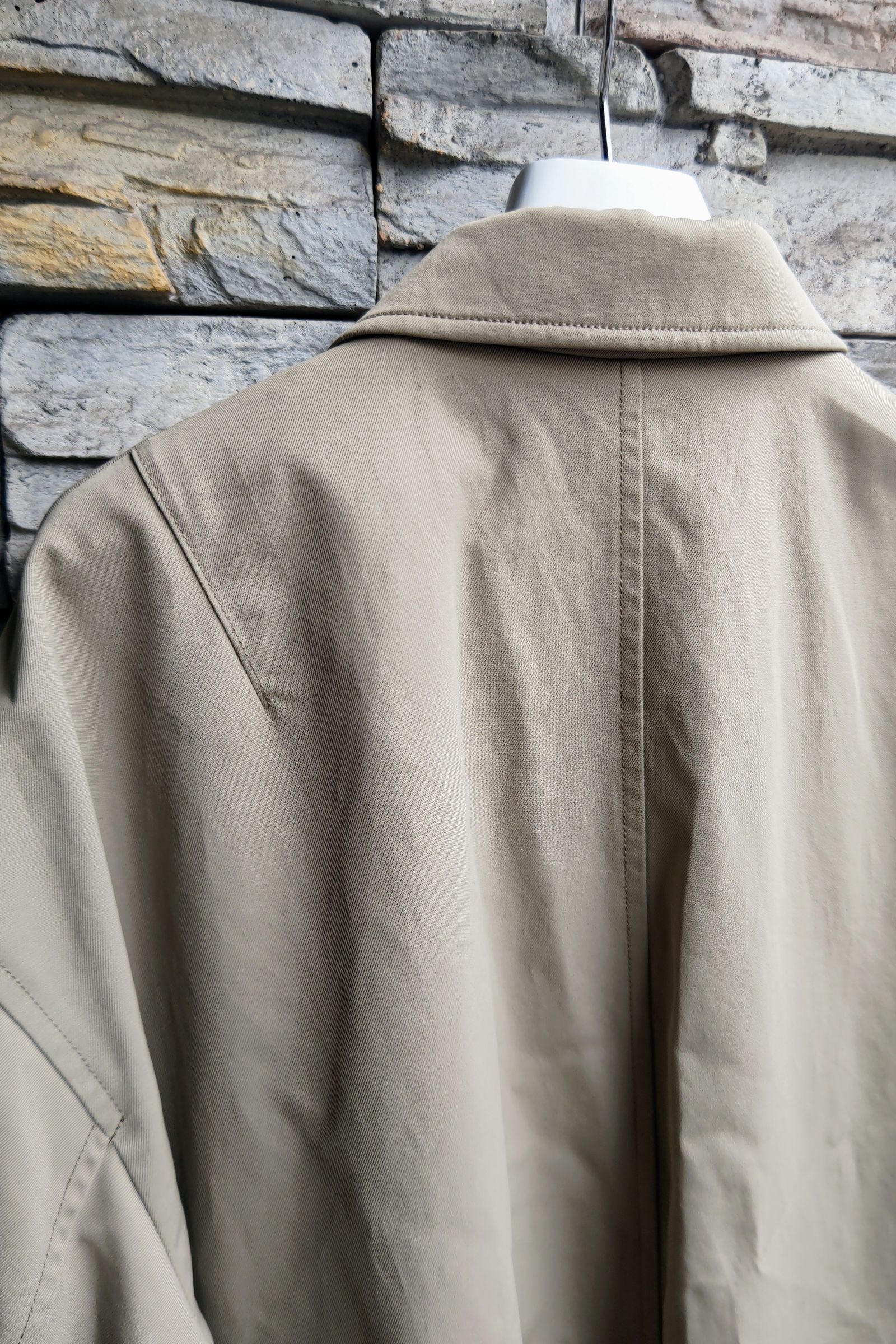 WEWILL - NUMBERED ZIP-UP JACKET -beige- 23aw | asterisk