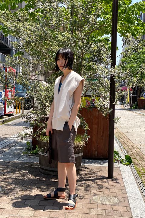 夏先取りコーデ/SALT＋JAPAN