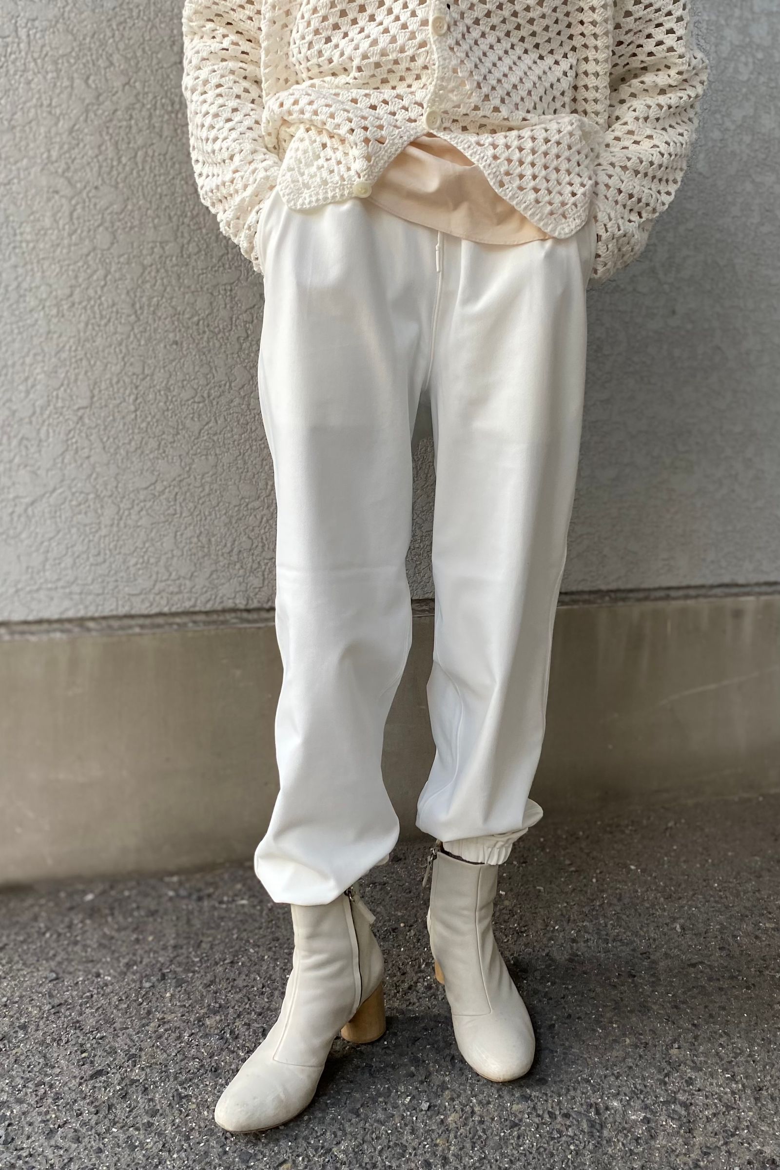 DAIWA PIER39 - w's tech flex jersey pants -white- 23ss women