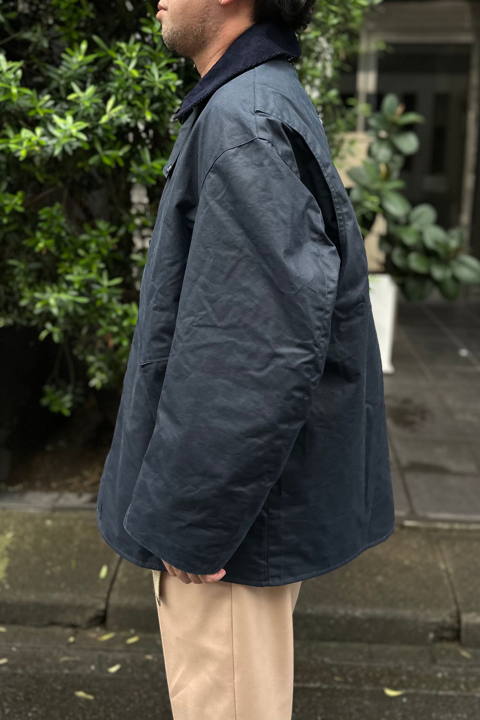 JOHN PARTRIDGE - oversized coverall jacket -indigo- 23aw unisex