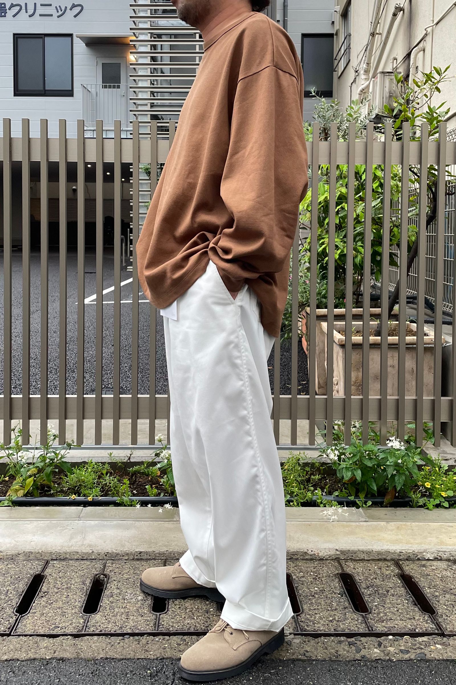 FUMITO GANRYU - warm up raboratory pants 21aw | asterisk