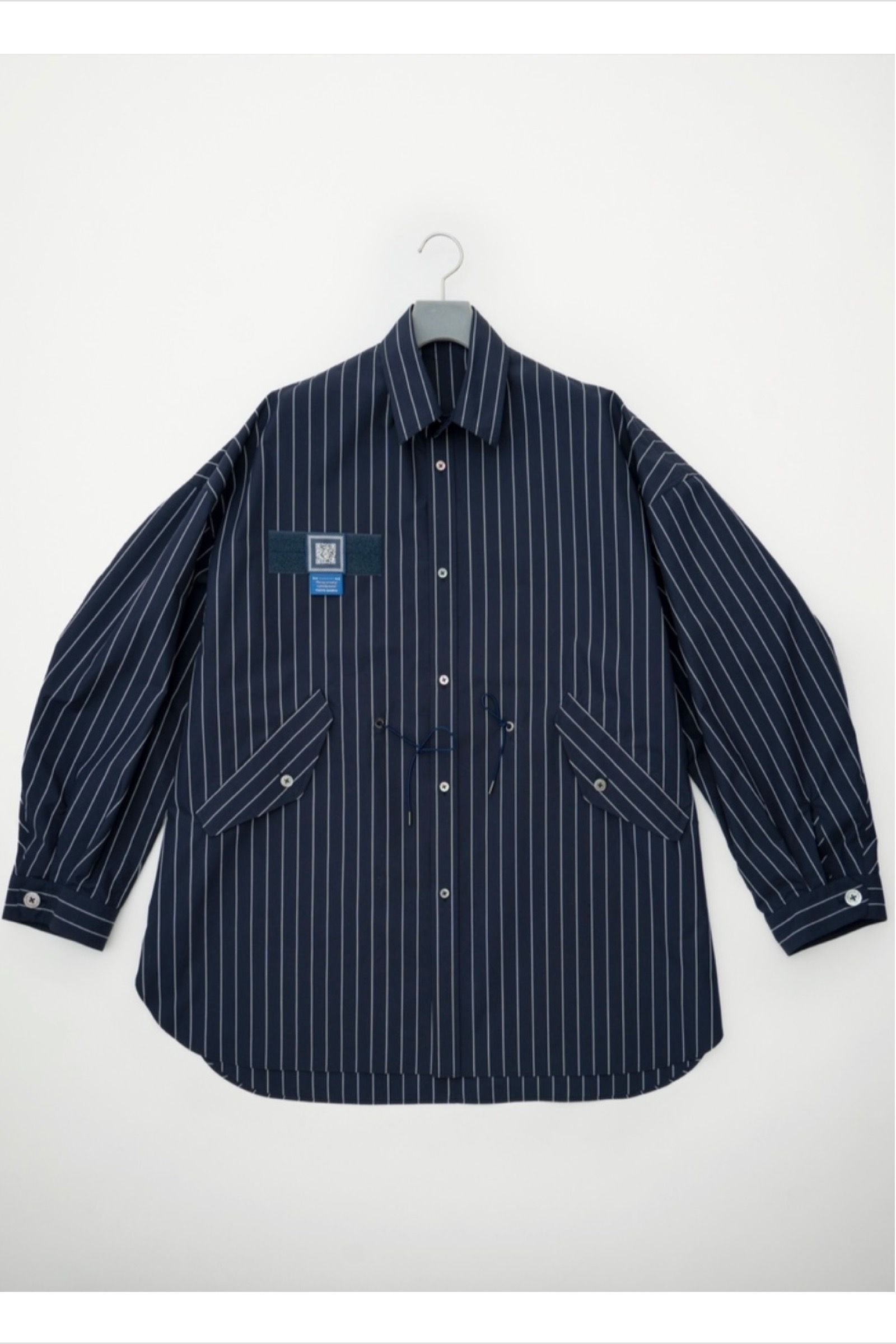 FUMITO GANRYU - m-51 shirt jacket -navy stripe- 22aw | asterisk