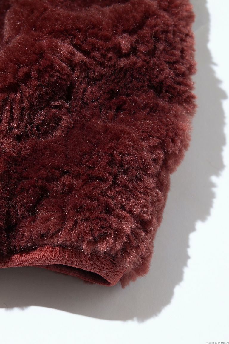 F/CE. - f/ce. × digawel fleece cold climate jacket -mahogany- 22aw