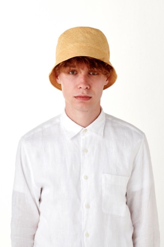 KIJIMA TAKAYUKI - PAPER CLOTH BUCKET HAT -beige- 23ss | asterisk