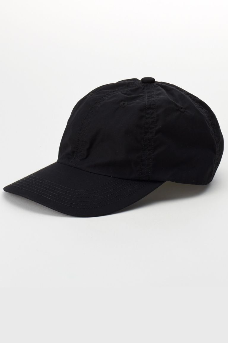 KIJIMA TAKAYUKI - ELASTIC BACK 6PANEL CAP -black- 24ss women 