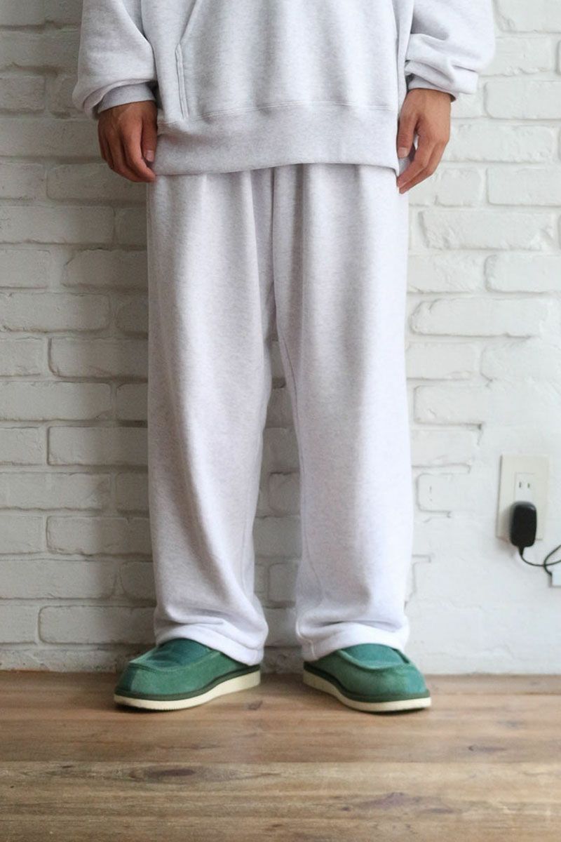 UNIVERSAL PRODUCTS - yaah wide sweat pants-white-22aw | asterisk