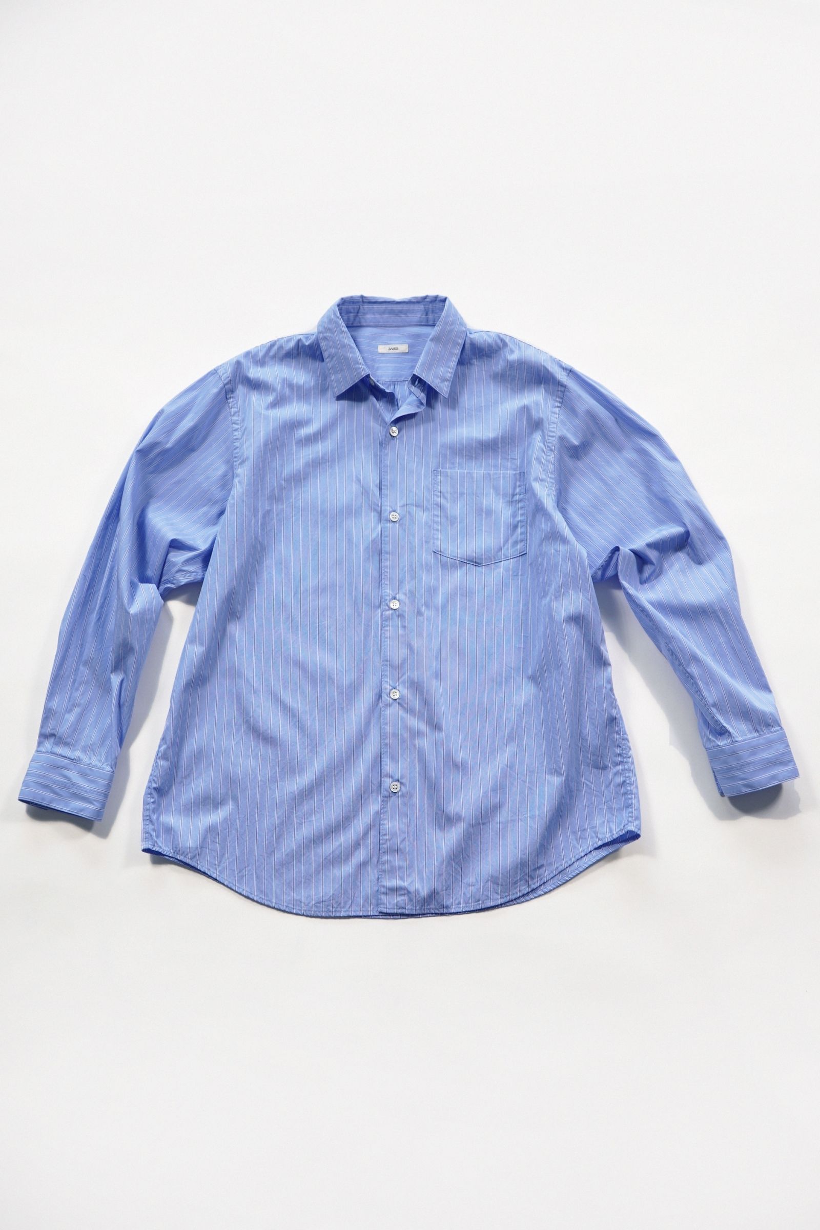 awasa - レギュラーカラーシャツ-Stripe- 24-25aw men | asterisk